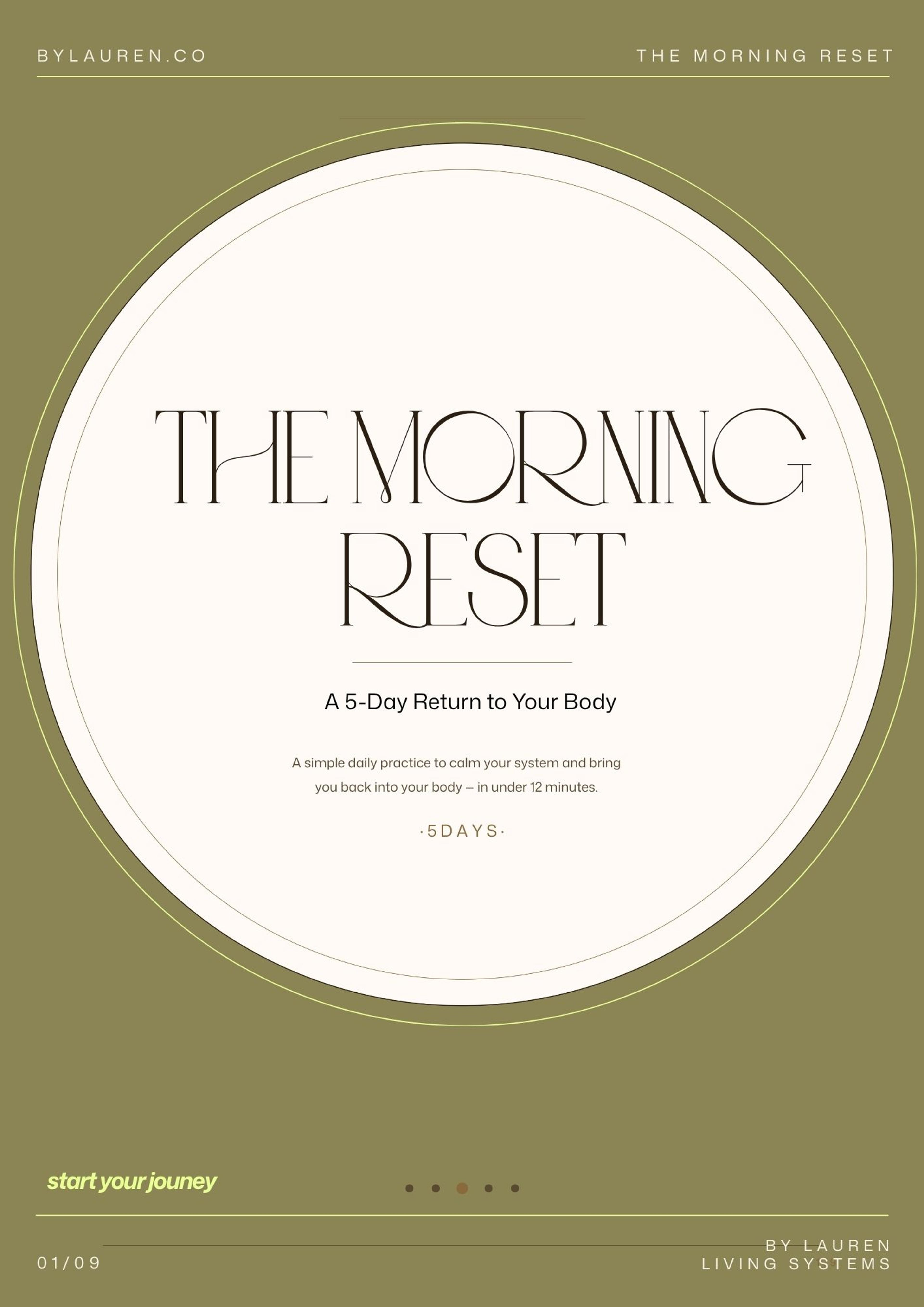 Morning Reset