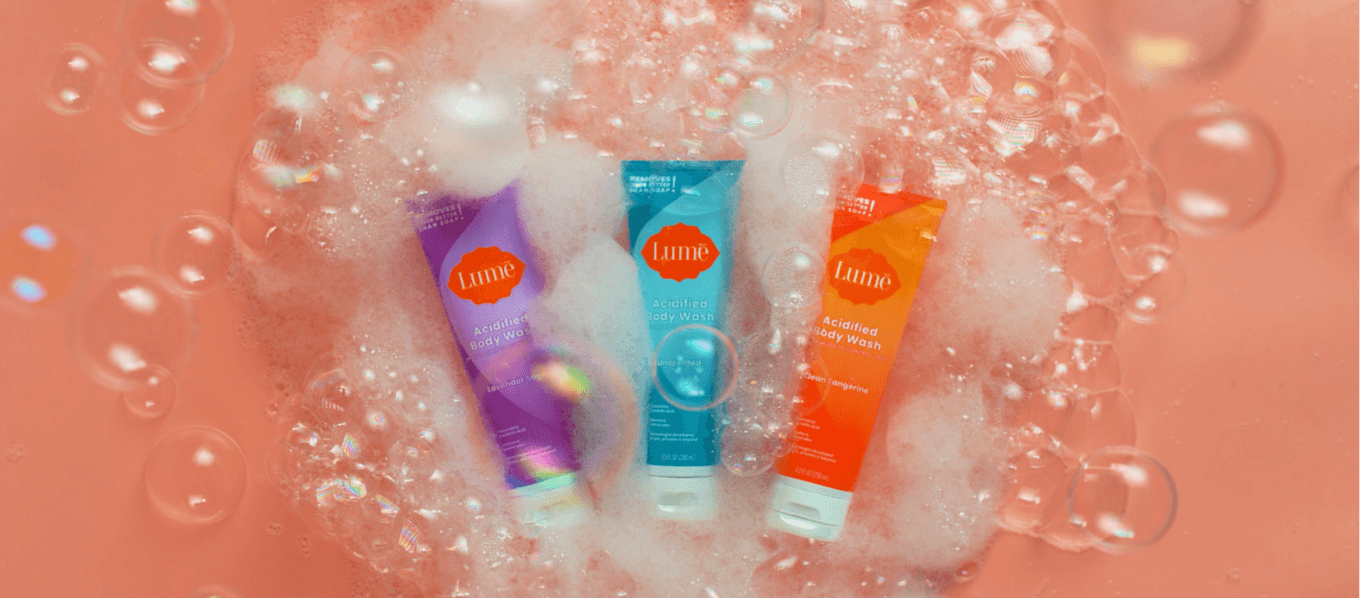 Showering Better With Lume’s Acidified Body Wash