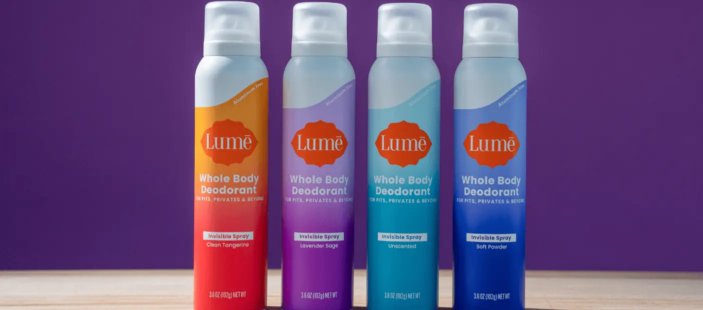 Introducing Lume’s New Pride & Joy: Whole Body Spray Deodorant