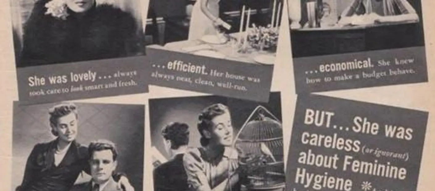 The Dark History of Feminine Hygiene