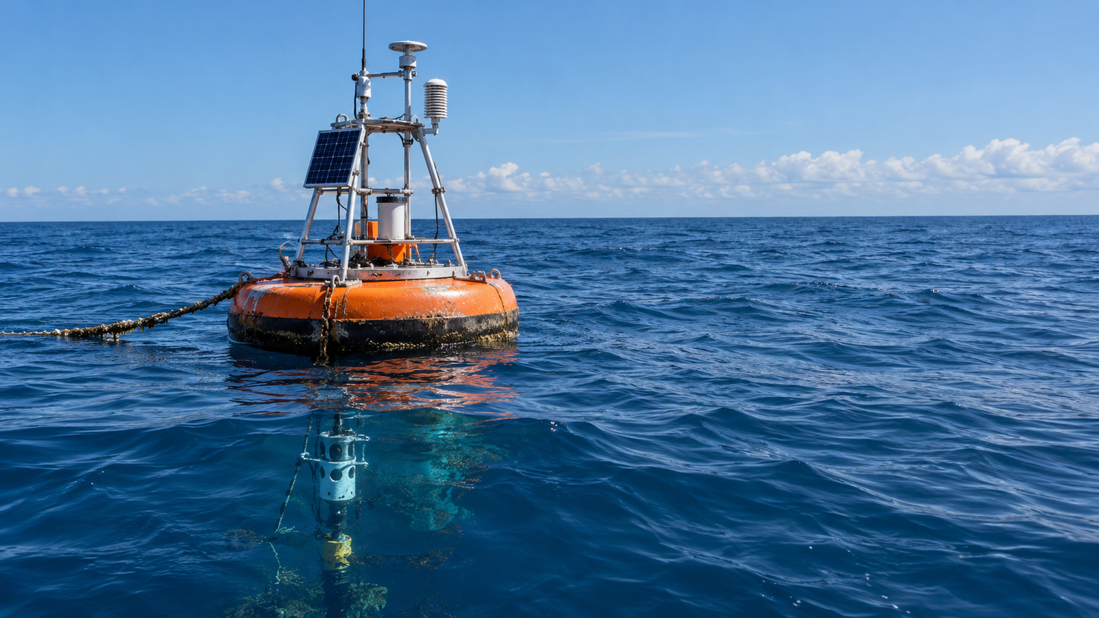 Oceanographic monitoring systems help scientists track changes in pH, carbon dioxide, alkalinity, and dissolved inorganic carbon.