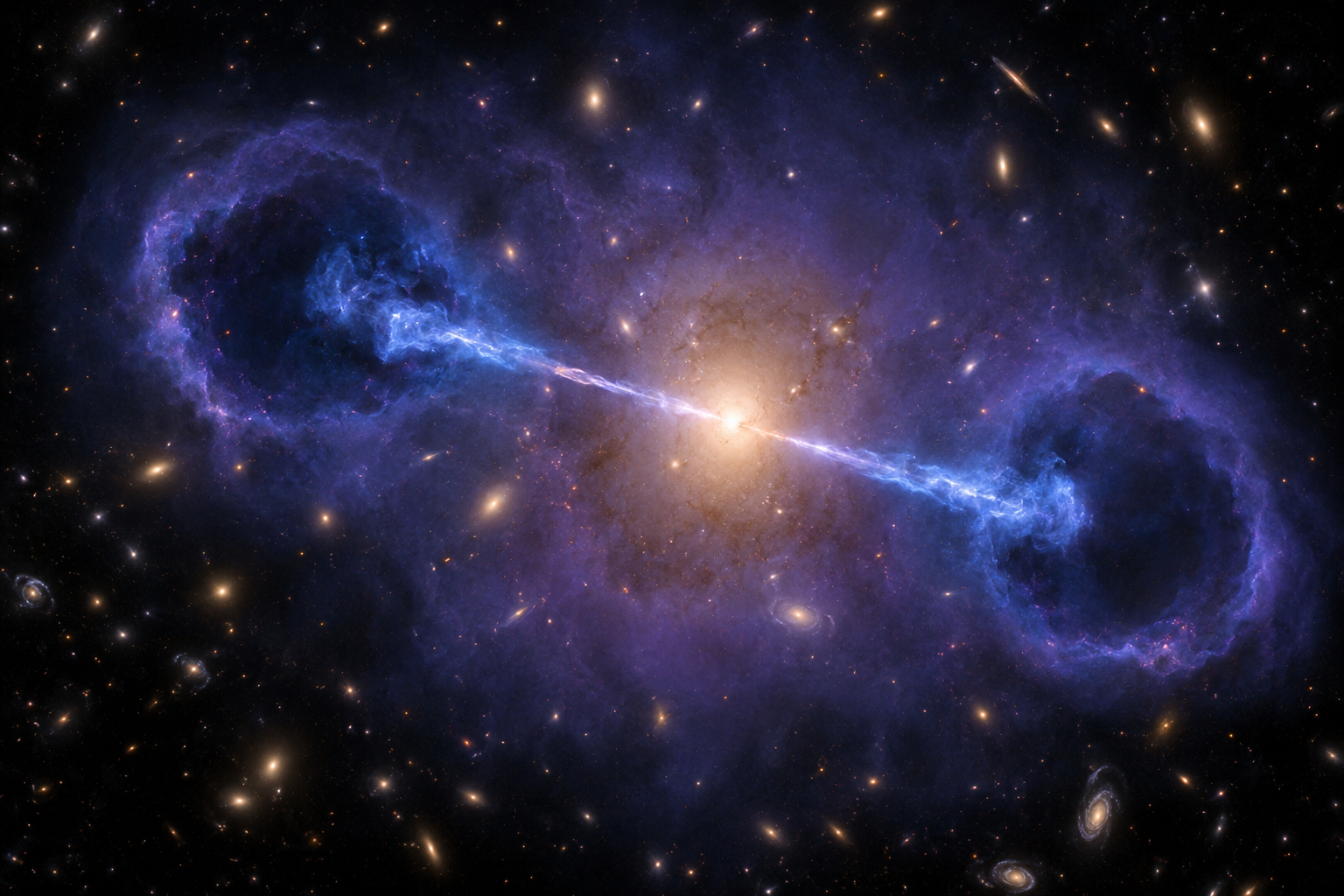 AGN Jet Feedback in a Galaxy Cluster