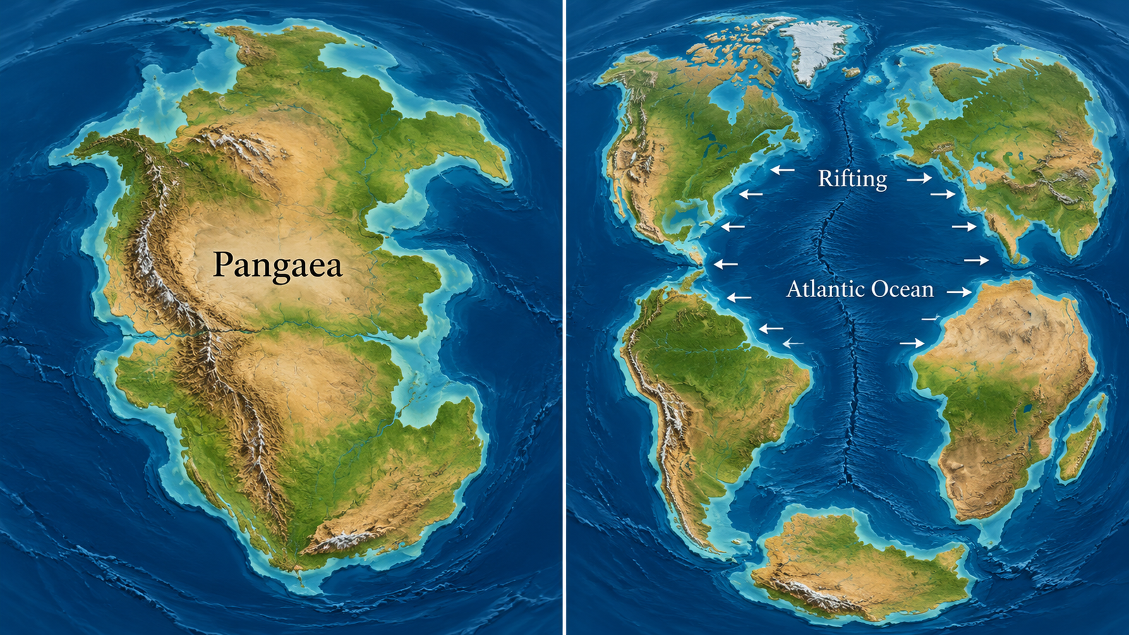 Pangaea Breakup