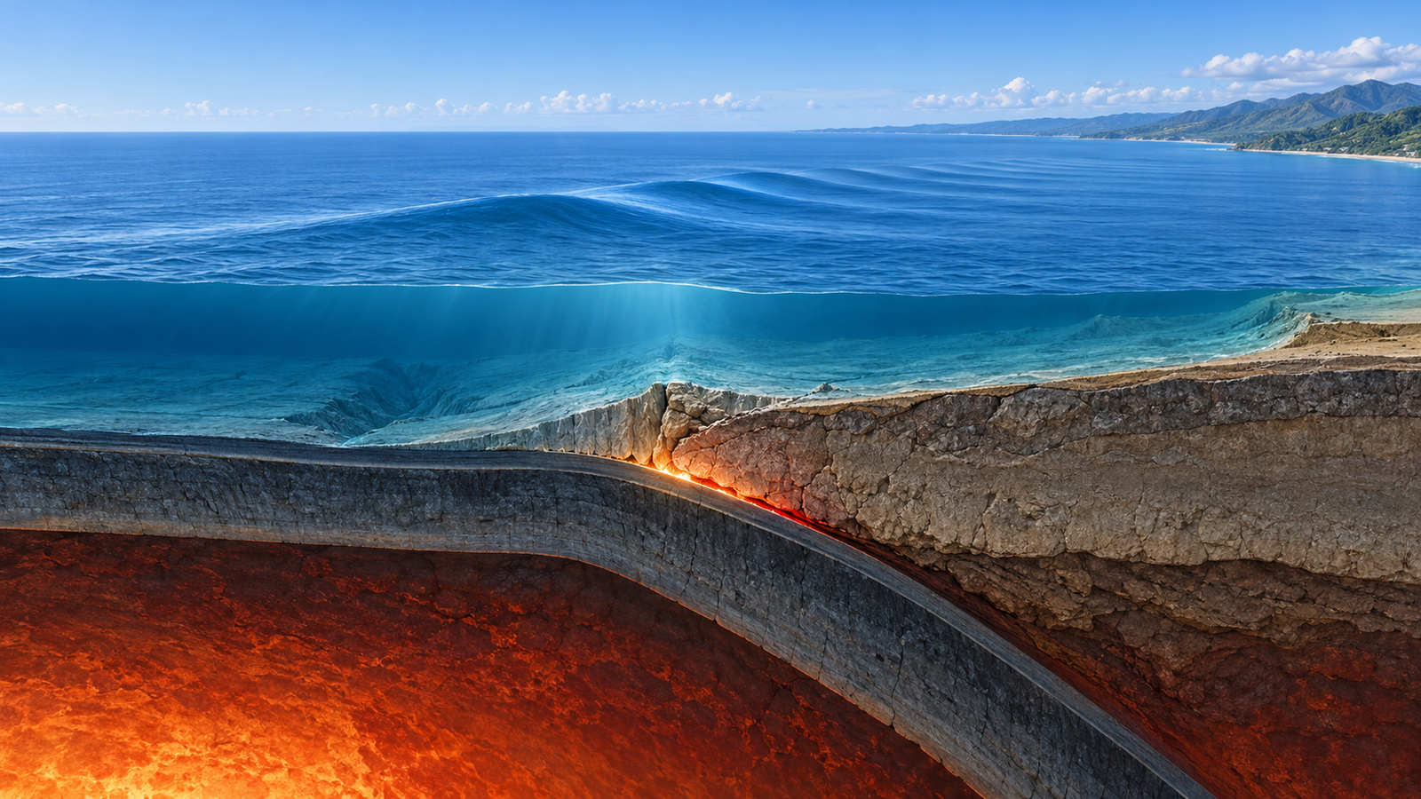 Tsunami Generation in a Subduction Zone