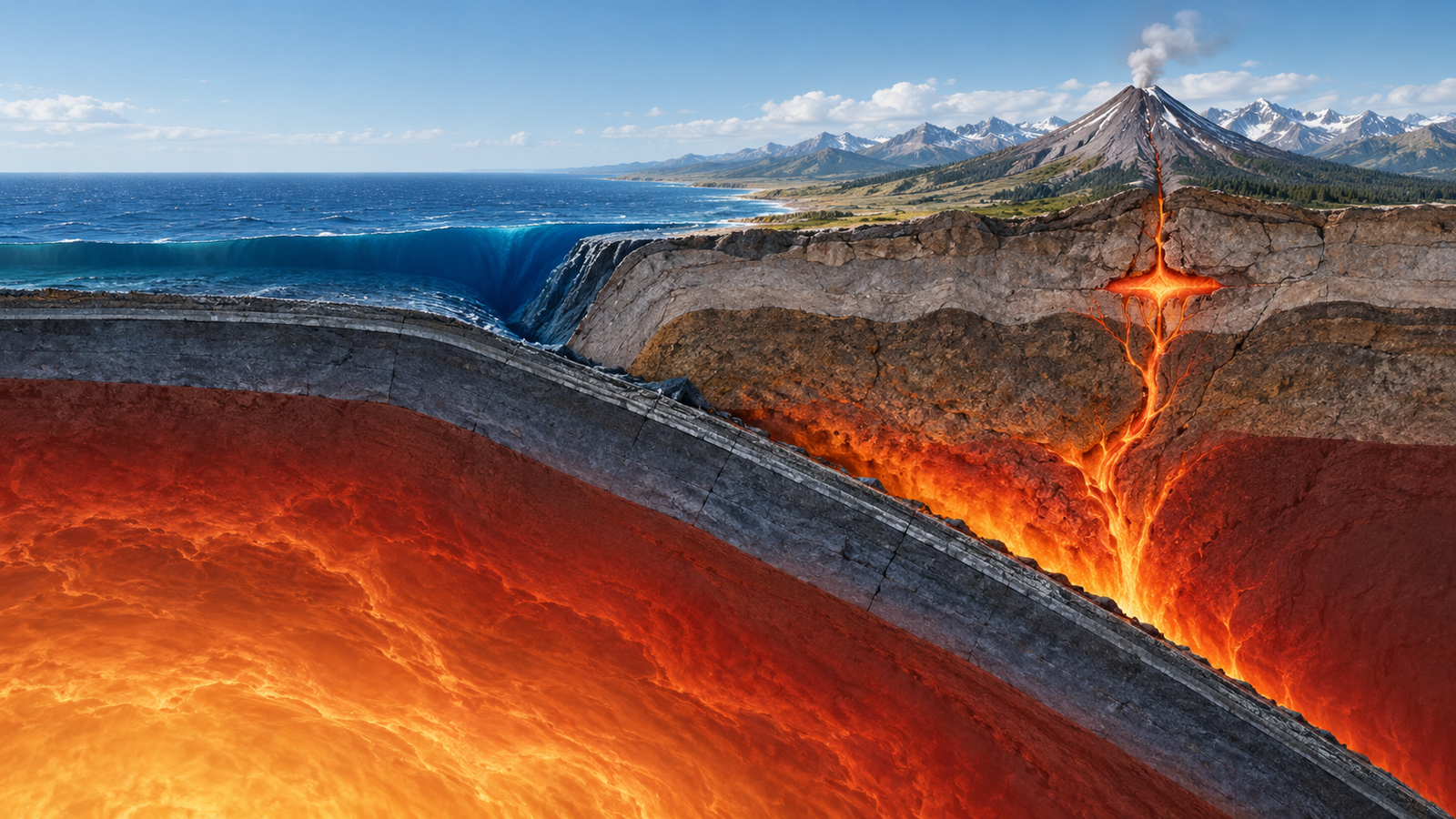 Subduction Volcano