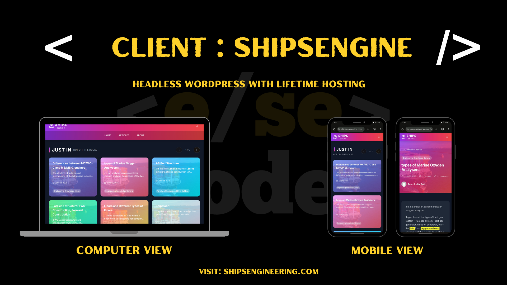 How ShipsEngine Built a Fast, Modern Website on Elsecode’s Lifetime WordPress Hosting