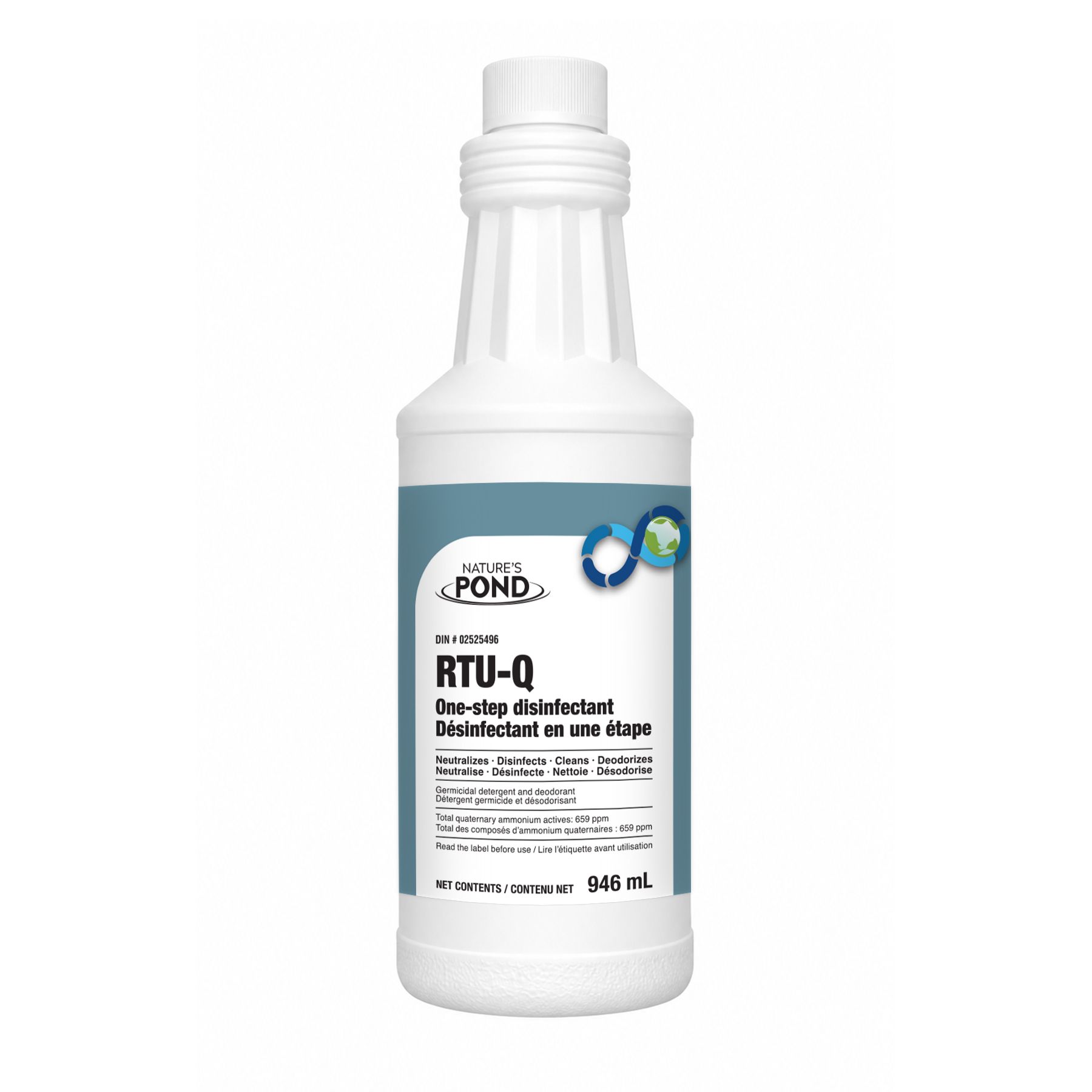 Nature's Pond RTU-Q One-Step disinfectant and cleaner