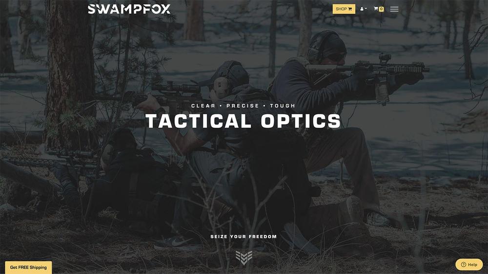 Swampfox Optics | WebriQ Studio