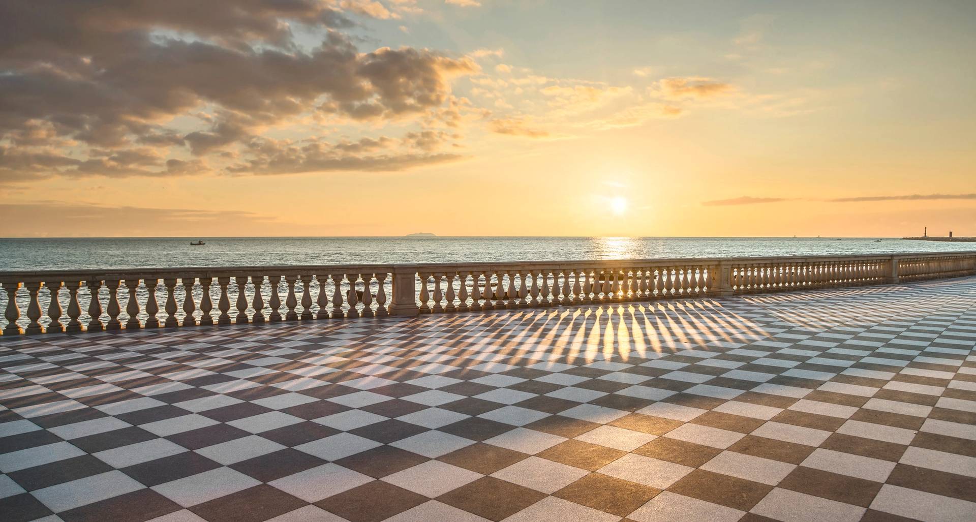 Accesso al mare da una villa