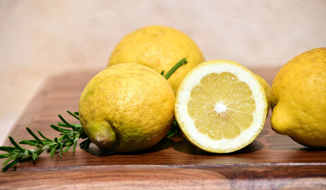 The lemons of Sicily, an integral part of every menu in Palermo's luxury restaurants