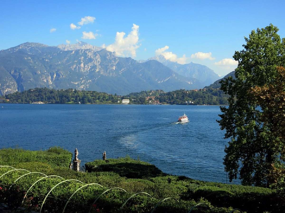 The boat on Lake Como, an excellent way to visit the various events along the lakeside.