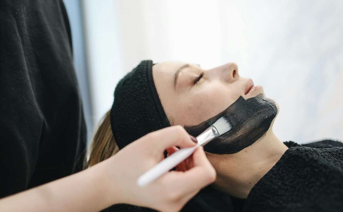 A luxury facial treatment at a spa in Catania