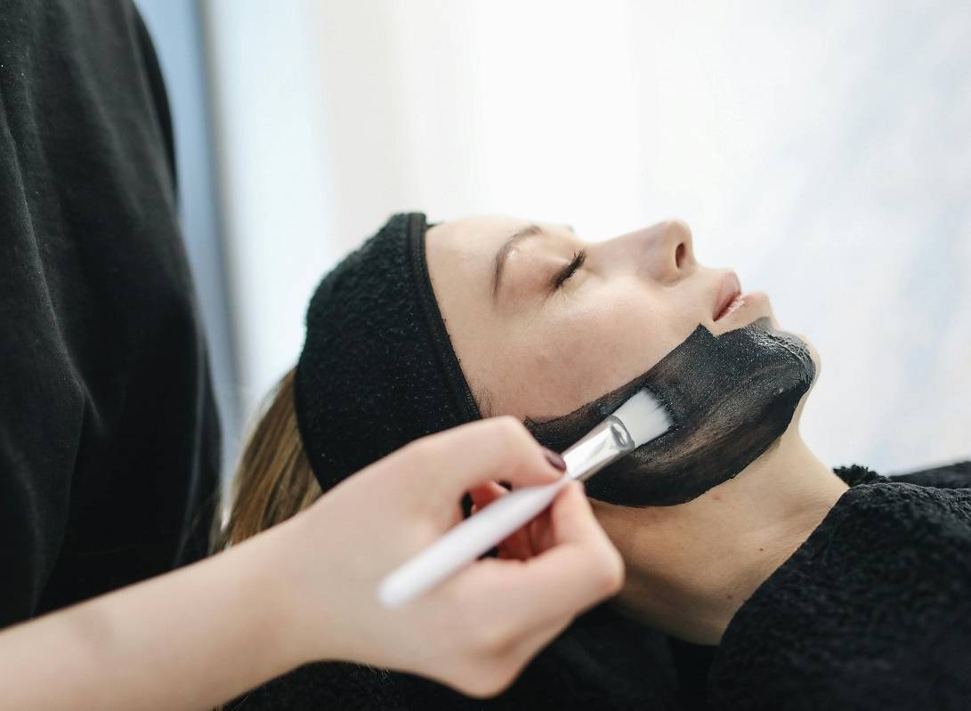 A luxury facial treatment at a spa in Catania