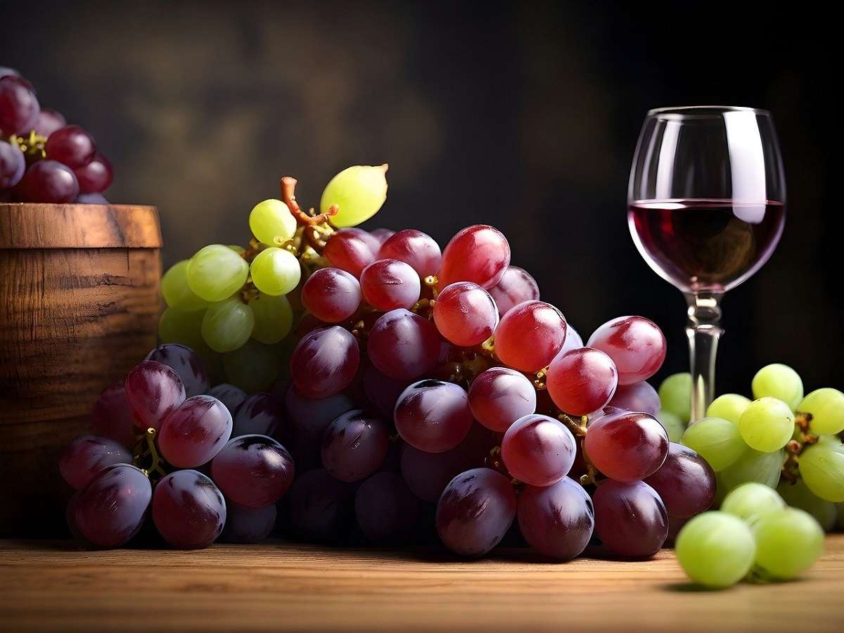 white and red grapes, to obtain a great prestigious wine