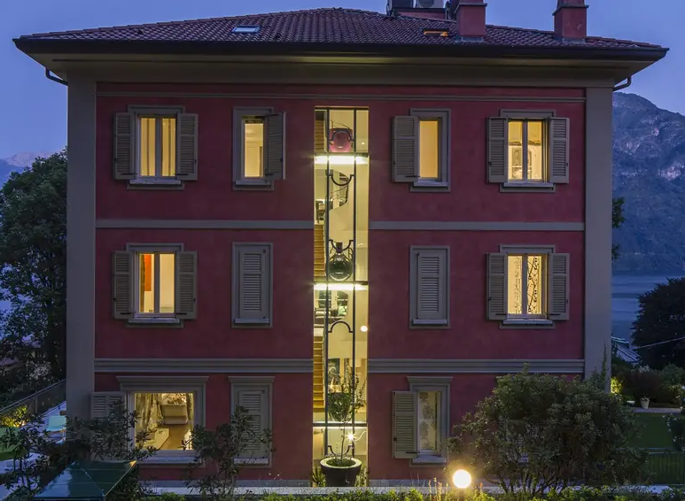 A luxury villa in Lenno