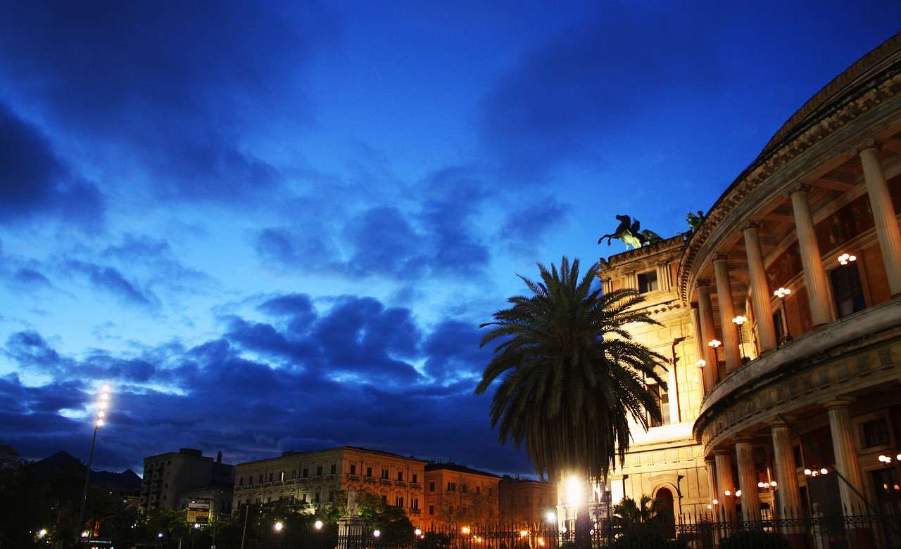 Palermo by night