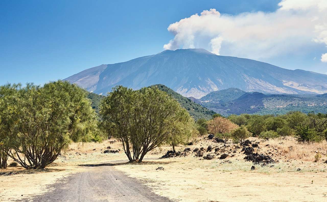 Mount Etna, the volcano of Catania
