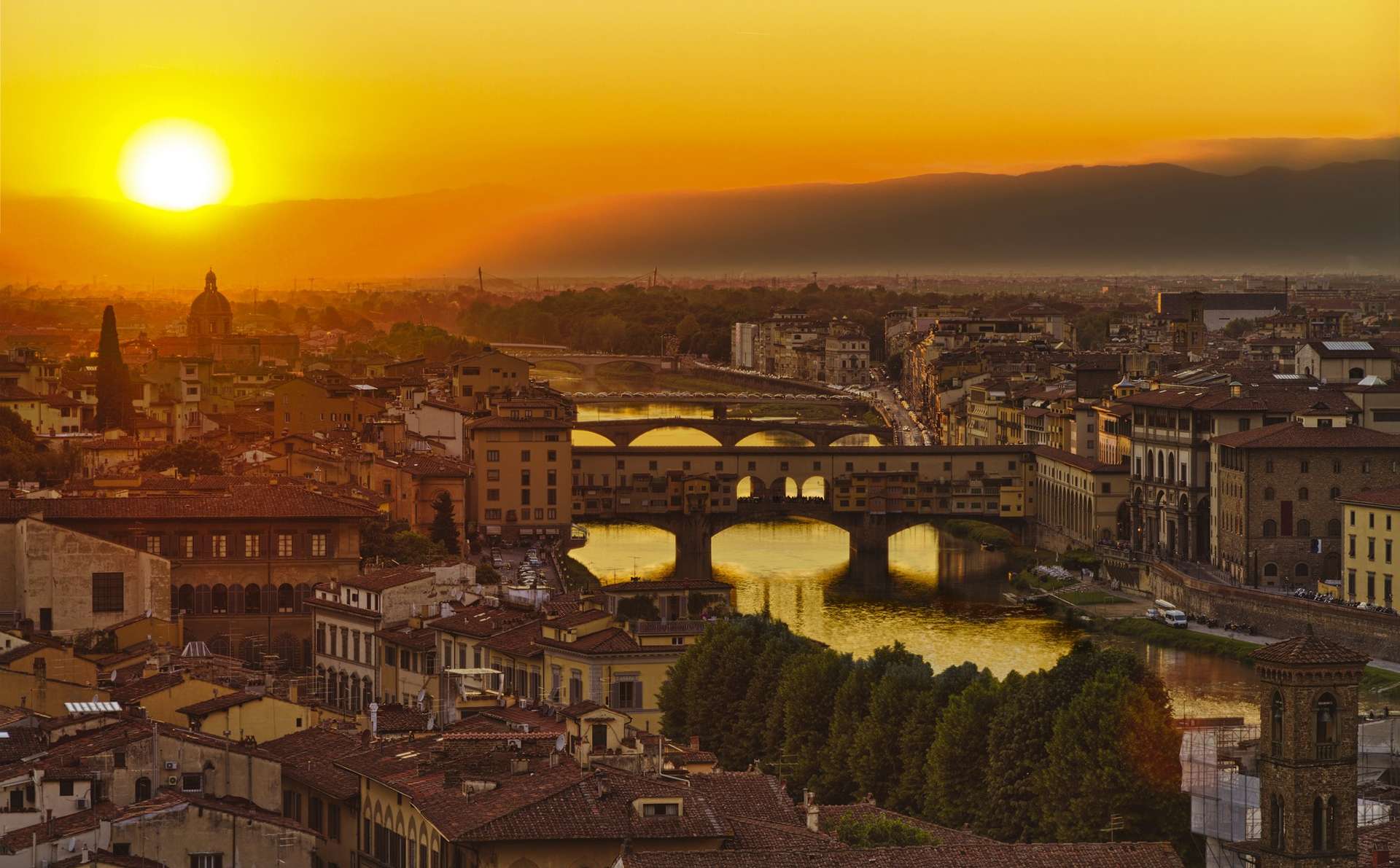 Stunning view of Florence