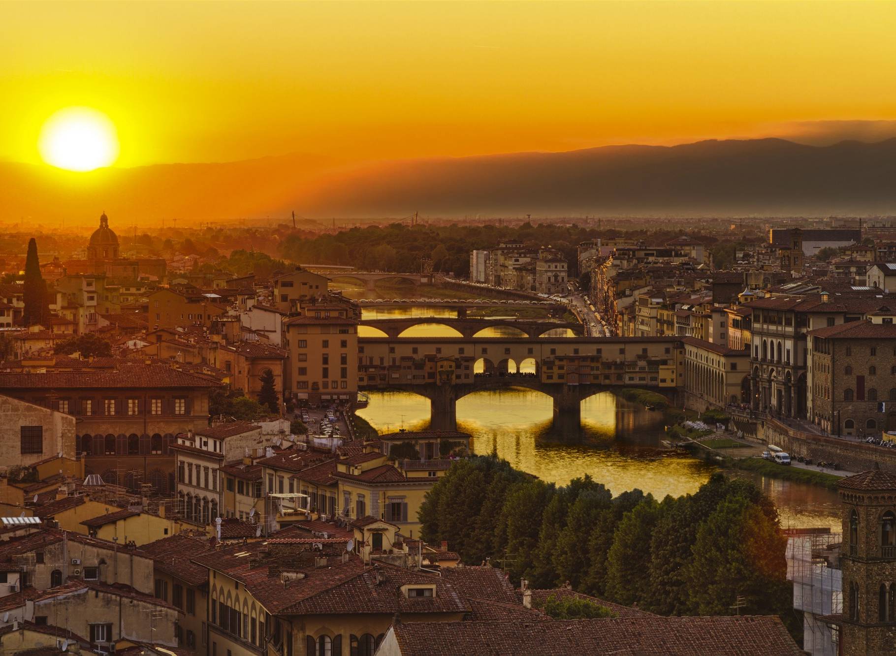Stunning view of Florence