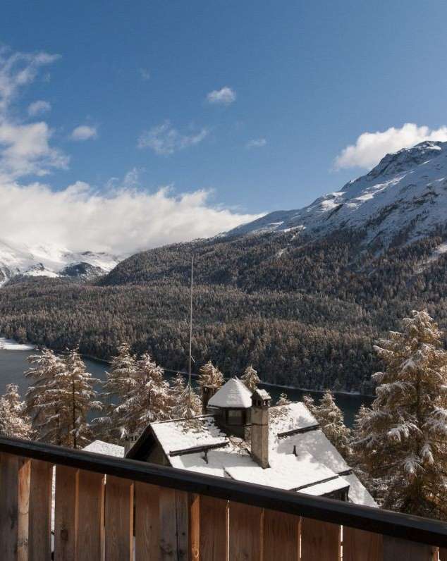 View of a swiss panorama