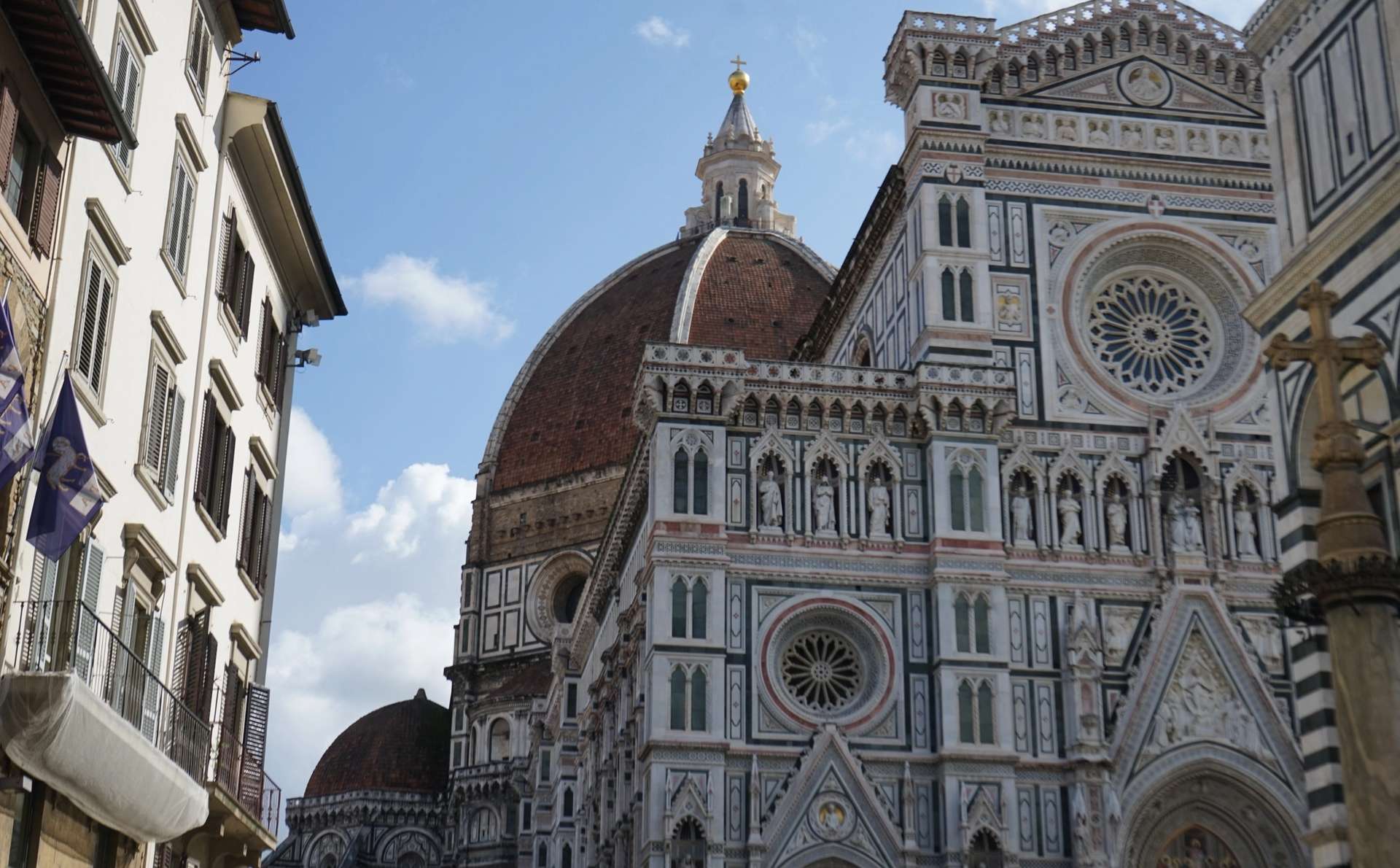 particolare del centro di firenze, proprio vicino ad una delle migliori spa di firenze