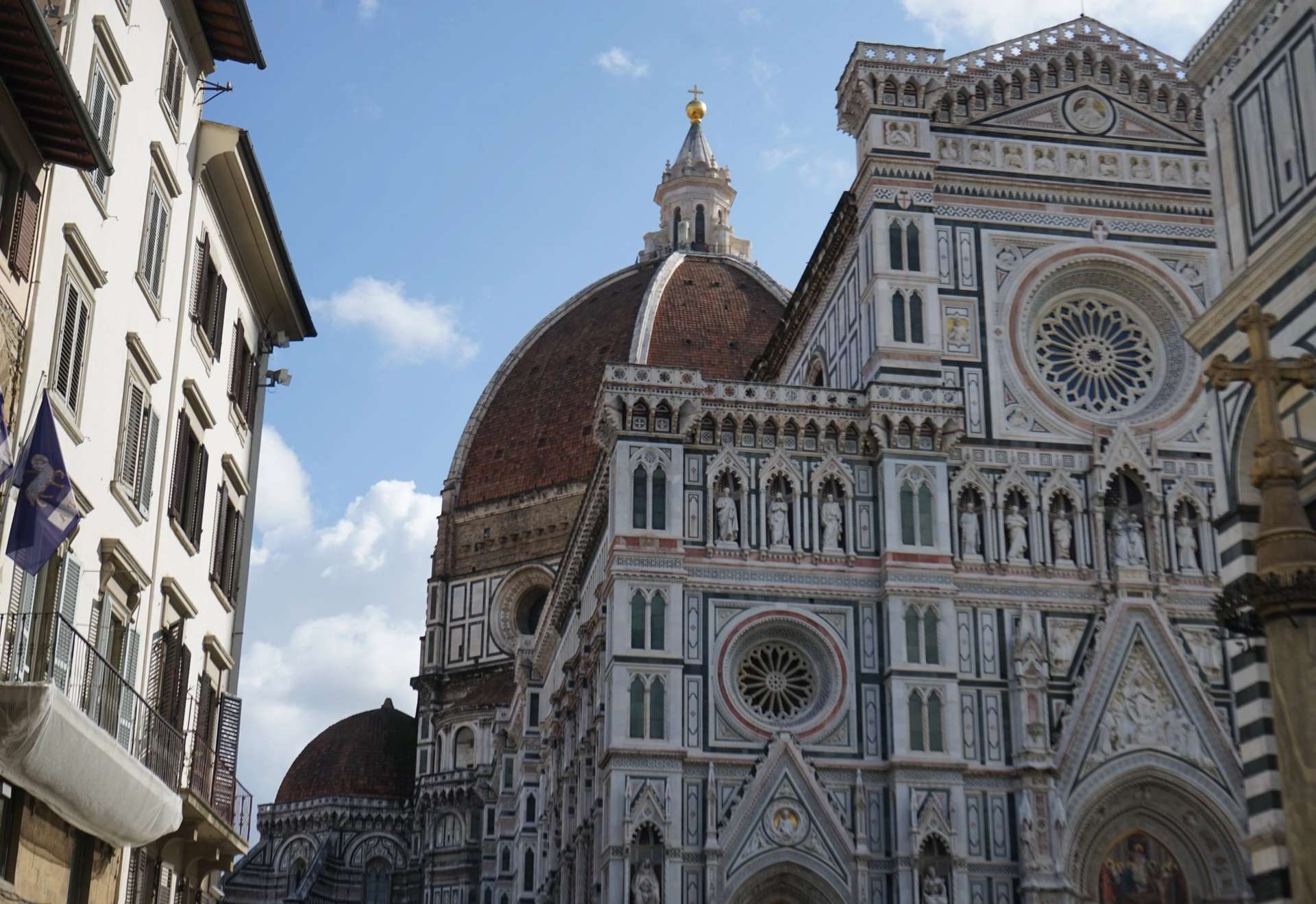 particolare del centro di firenze, proprio vicino ad una delle migliori spa di firenze