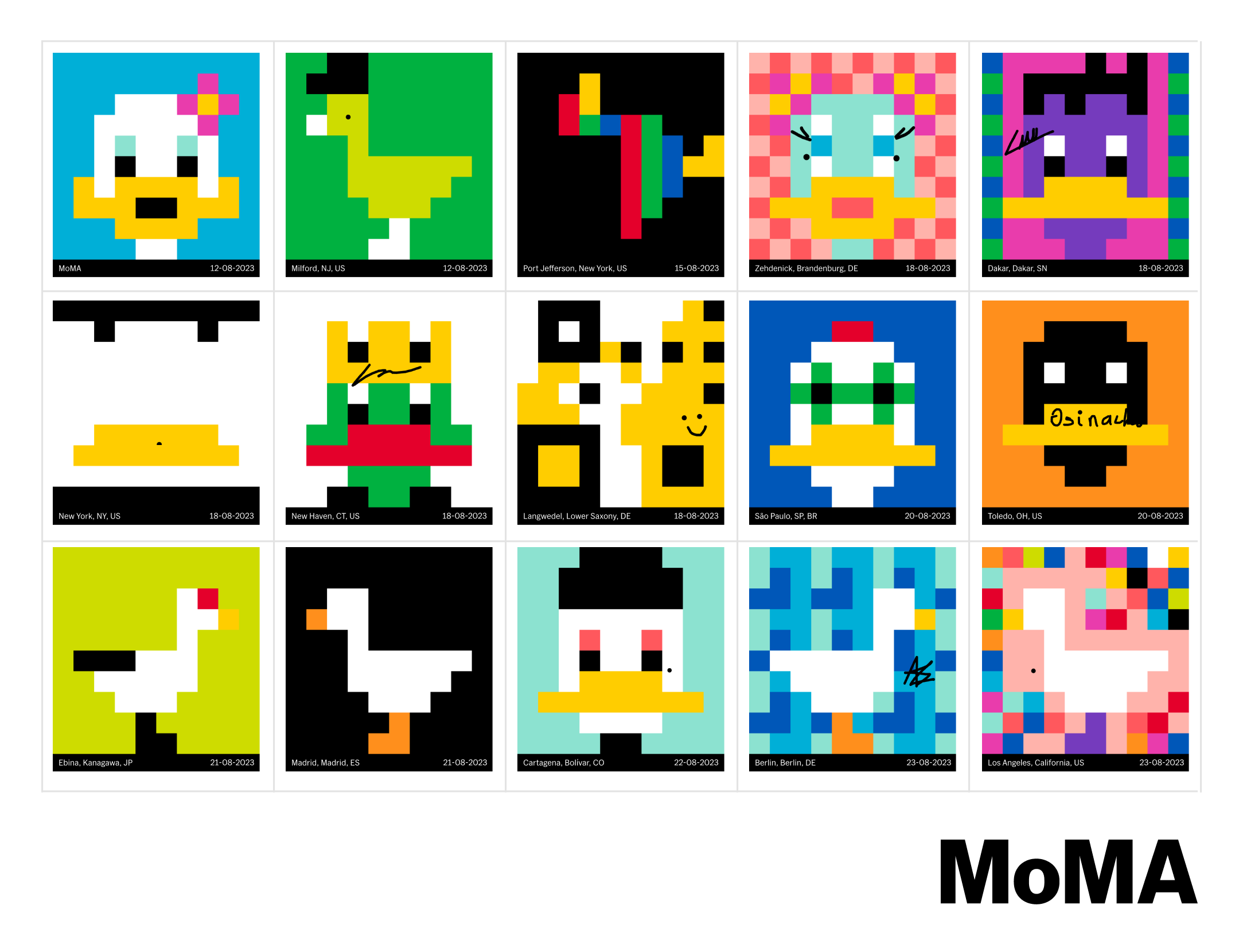 MoMA Postcard: Collaboration and Creativity on Blockchain