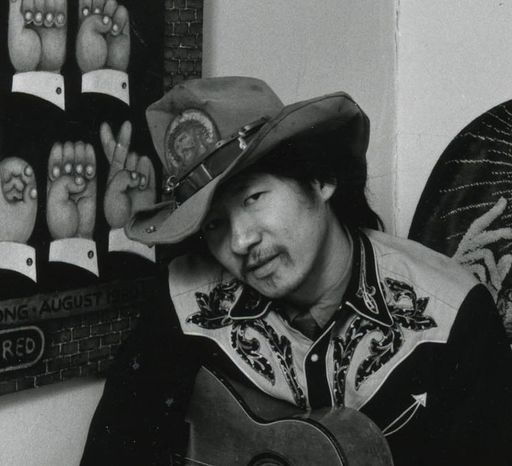 Martin Wong in 1985. Photo by Peter Bellamy. © Peter Bellamy