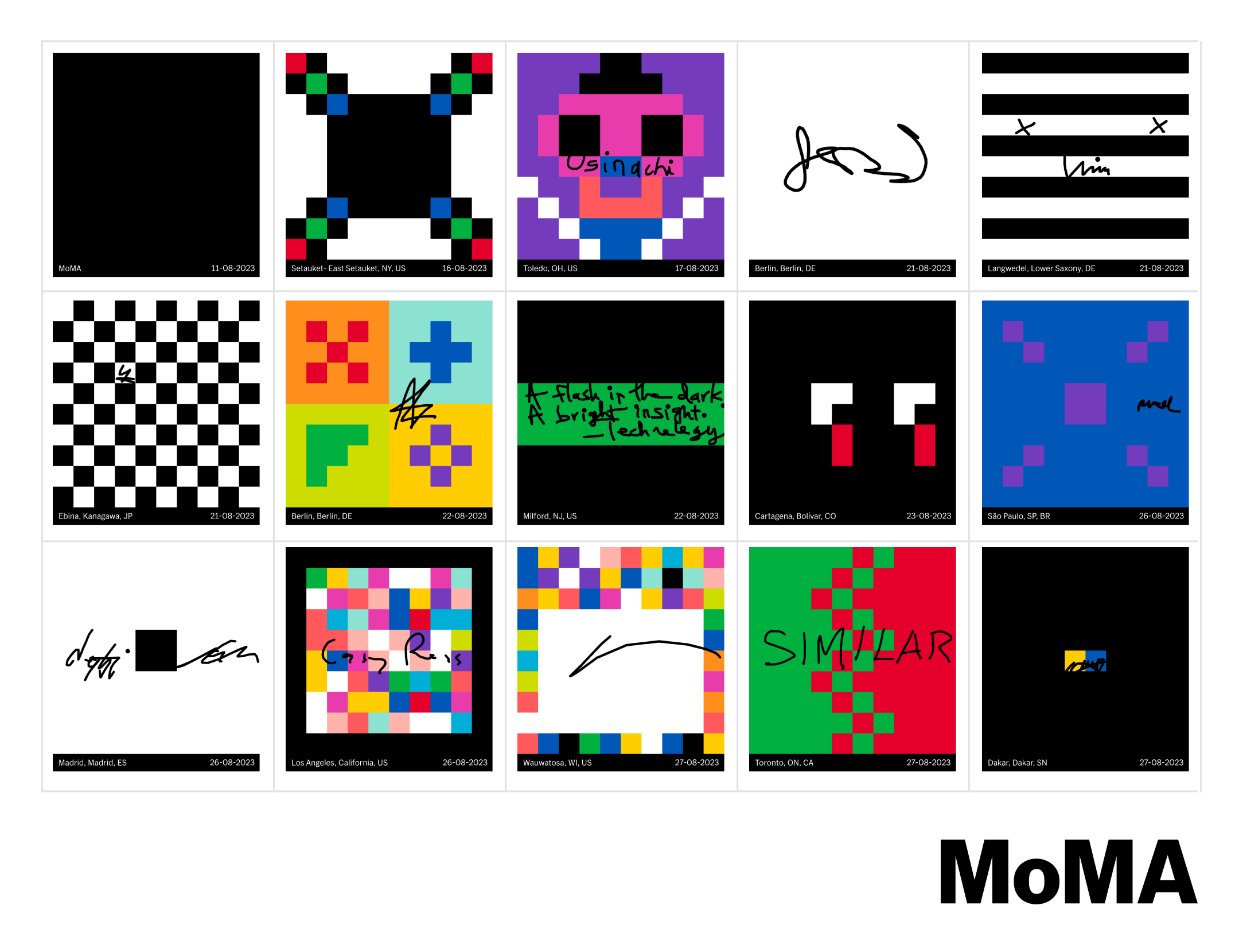 MoMA Postcard: Collaboration and Creativity on Blockchain