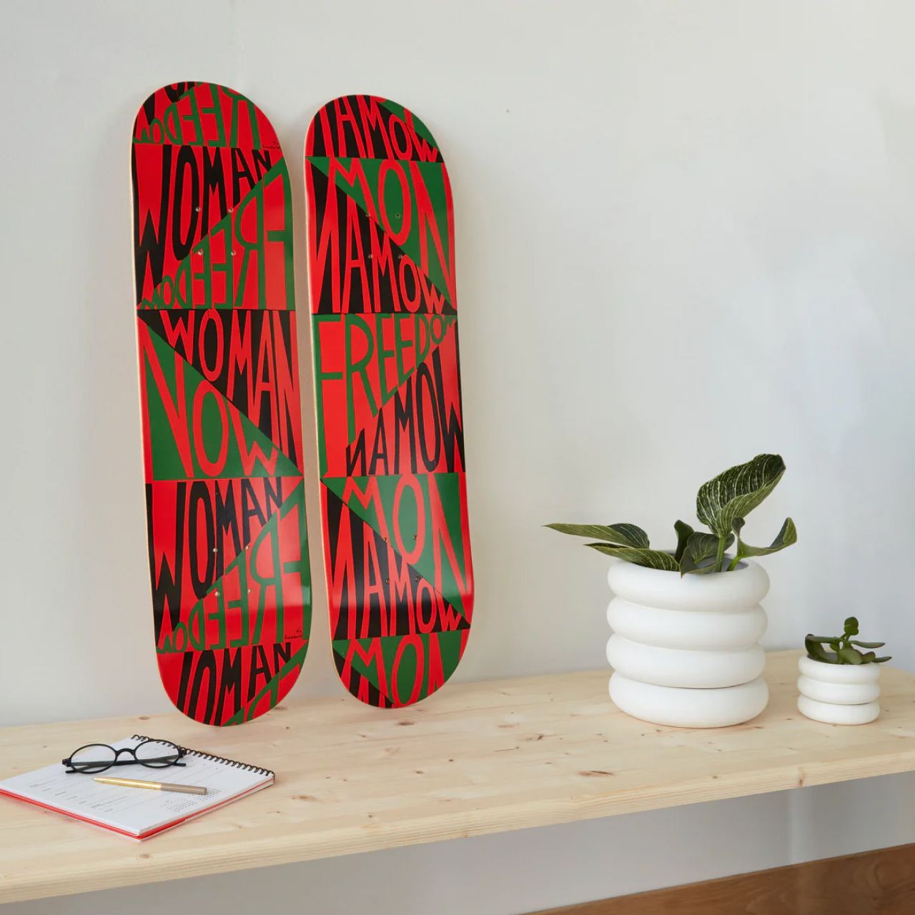 Murakami/Ringgold skate decks