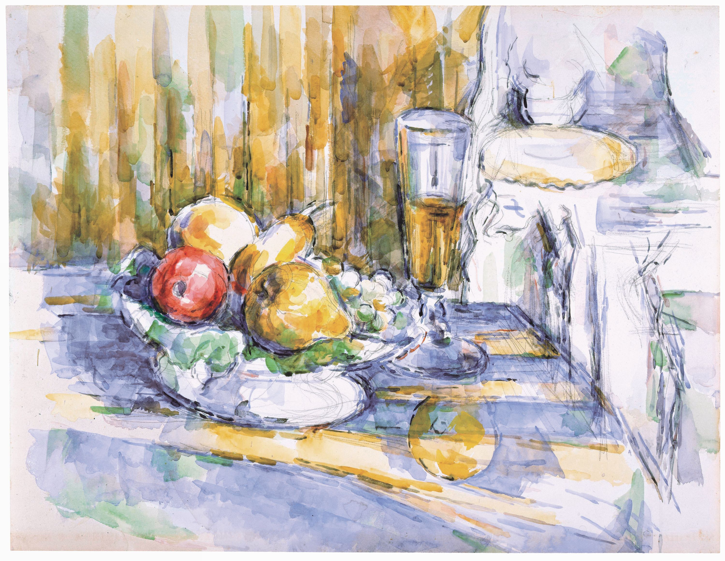Cézanne's Watercolors: Between Drawing a Cézanne's drawings, watercolours and sketchbooks to get star