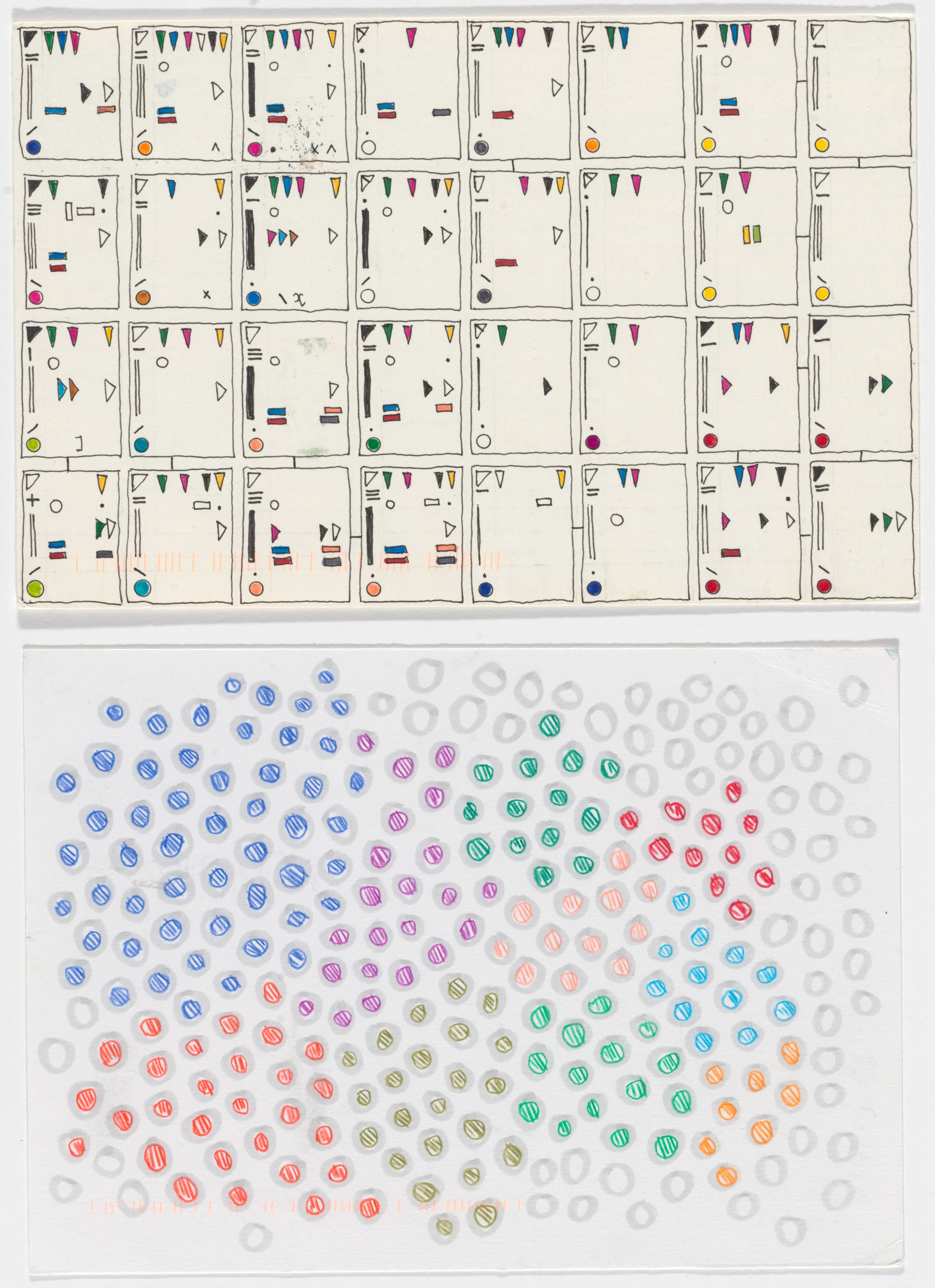 Giorgia Lupi and Stefanie Posavec's Life Data Visualizations