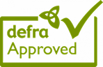 Defra approved badge