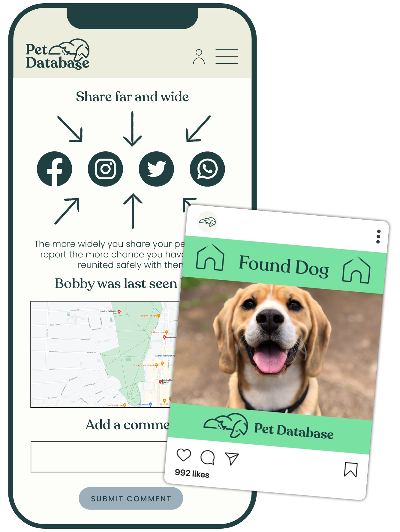 free lost pet service