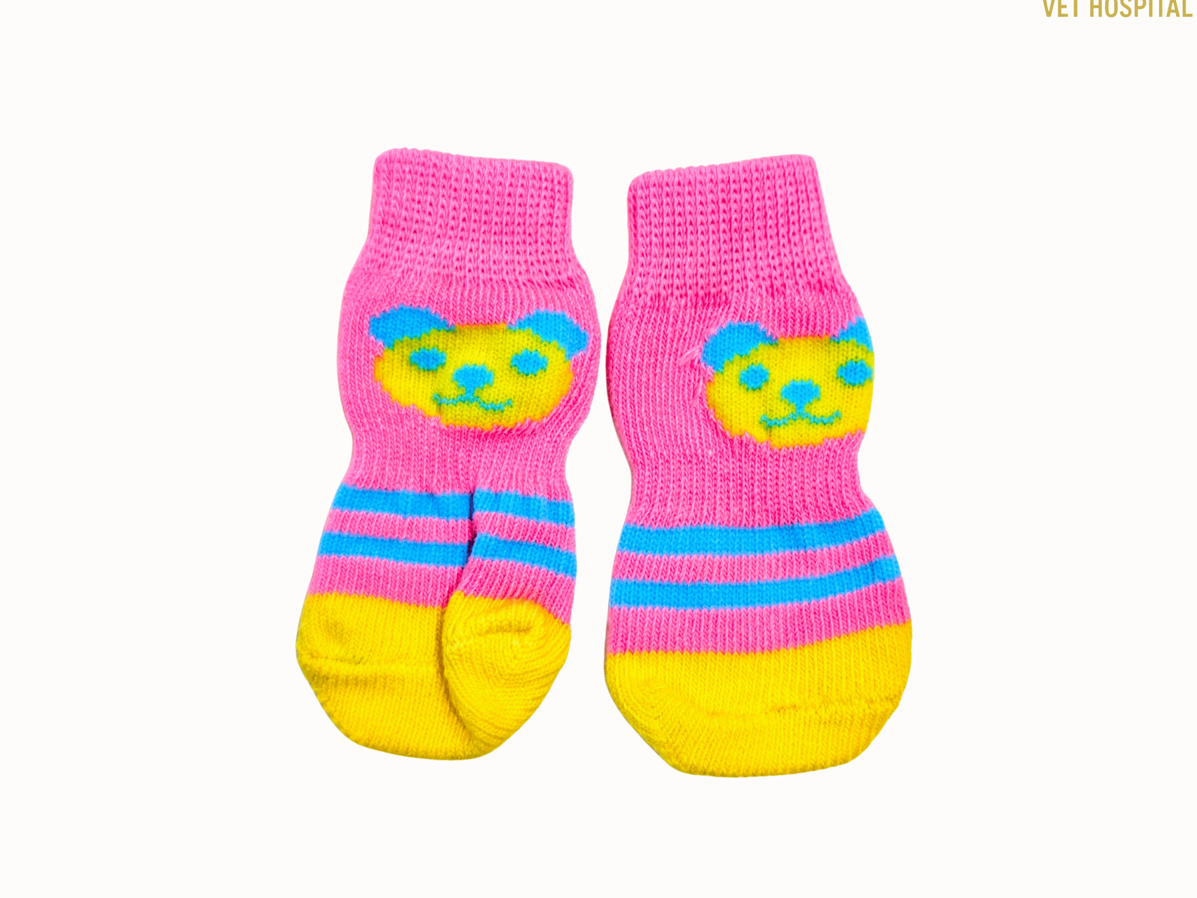 Dog Socks (Assorted Colours & Designs)
