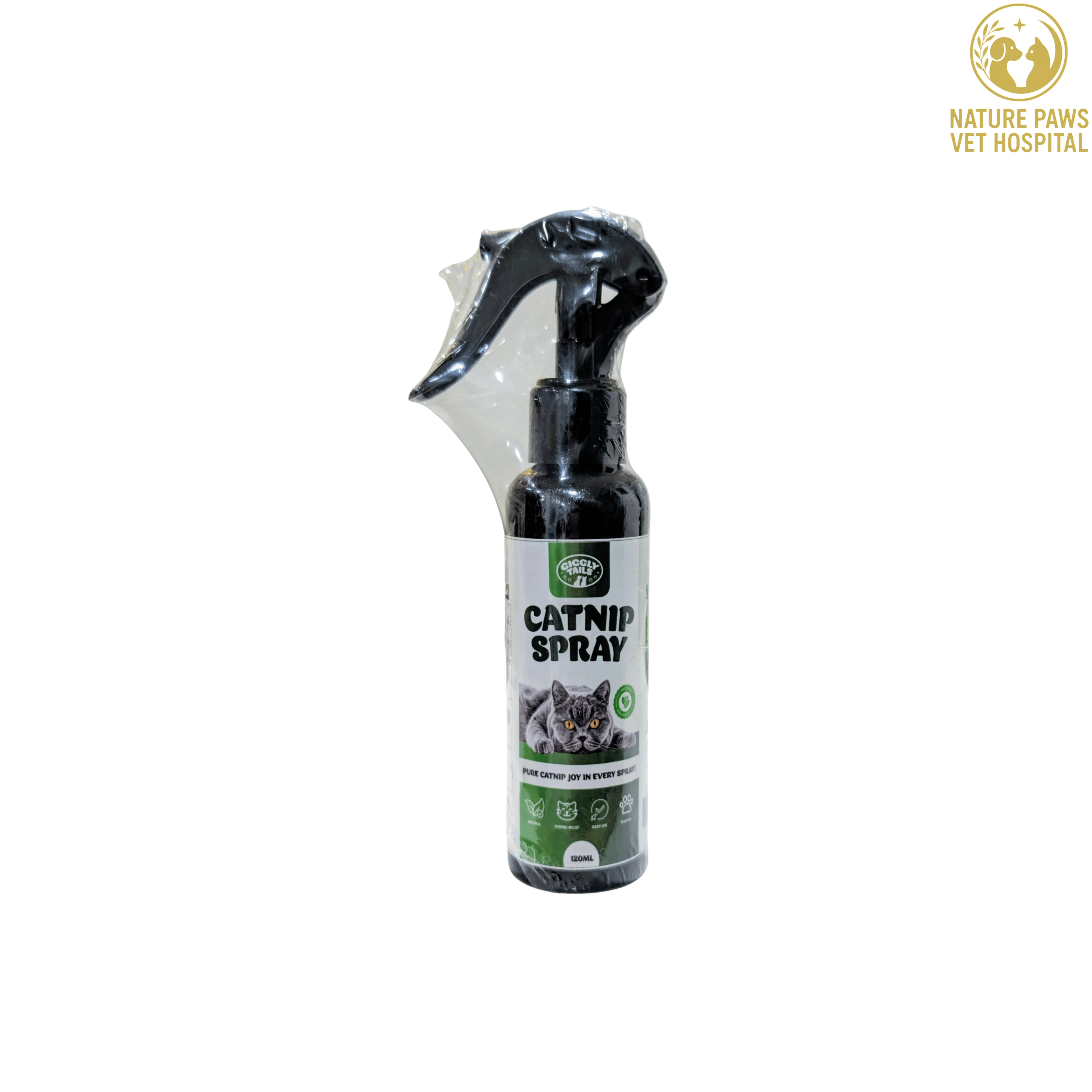 Giggly Tails Catnip Spray - 120ml - Image 1
