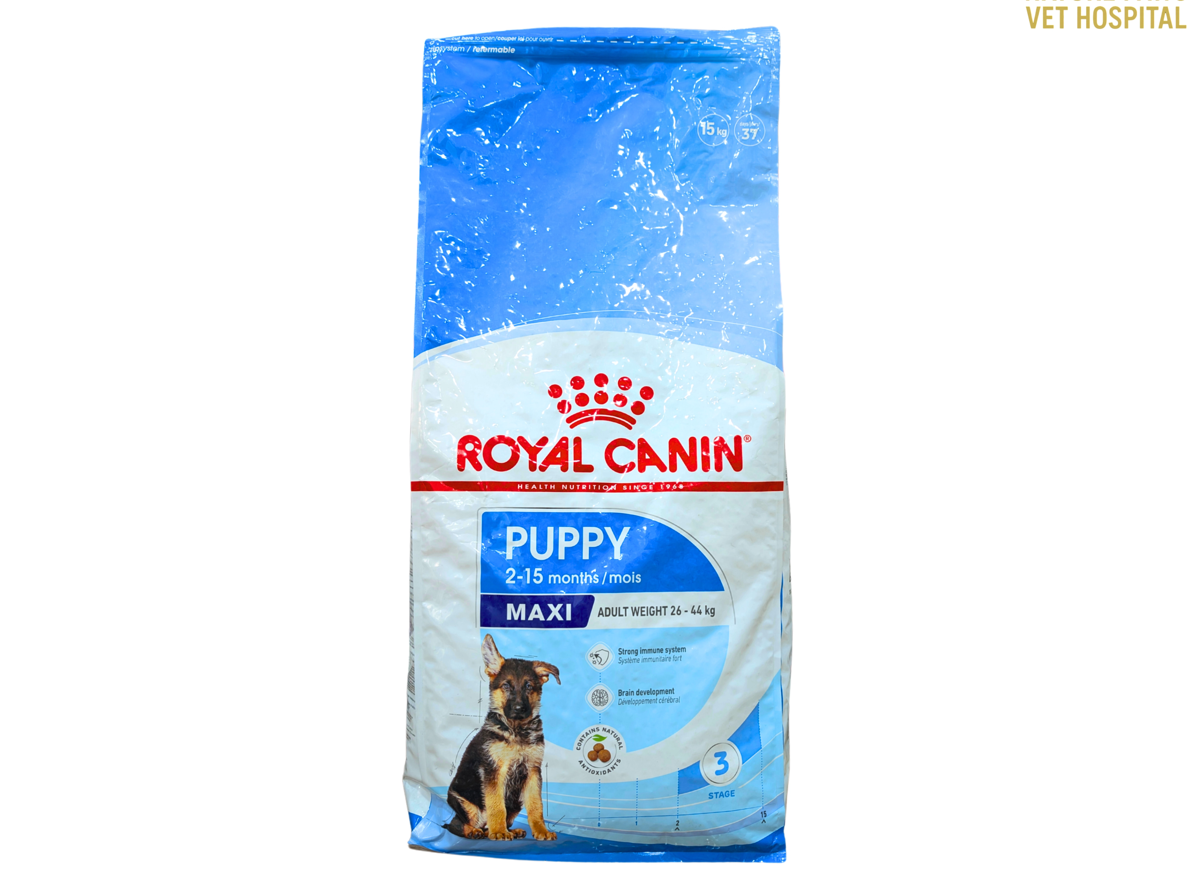 Royal Canin Maxi Puppy Dog Food - 15kg Pack