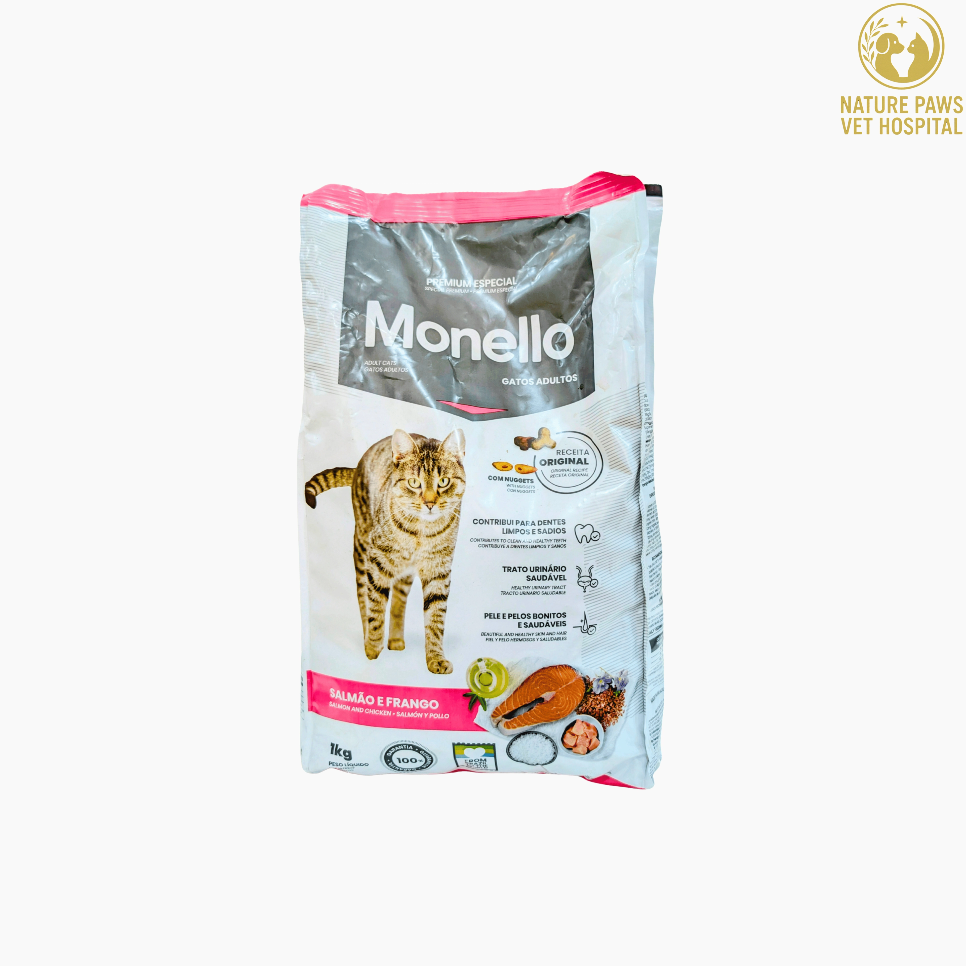 Monello Adult Cat  Food - 1kg Pack - Image 1
