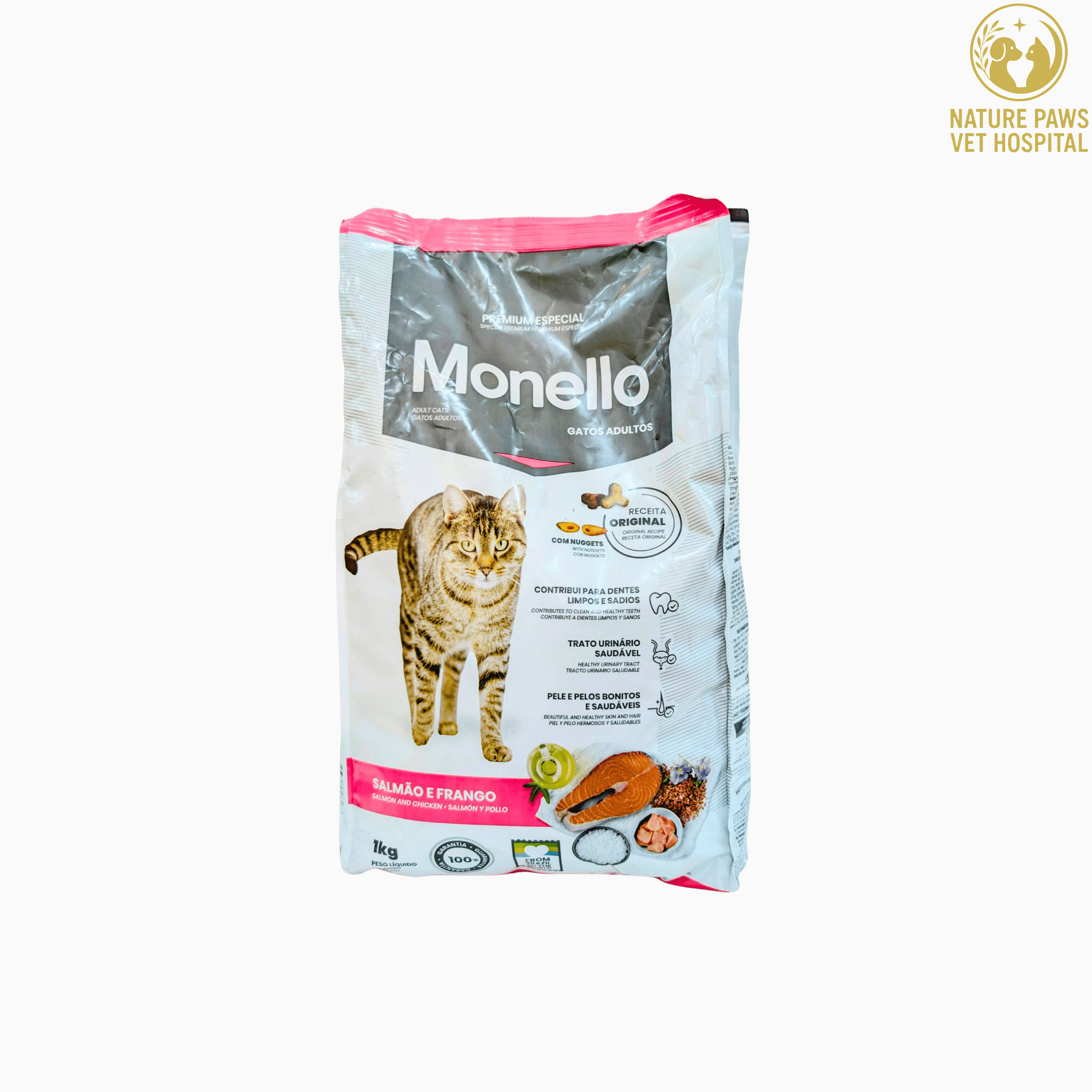 Monello Adult Cat  Food - 1kg Pack - Image 1
