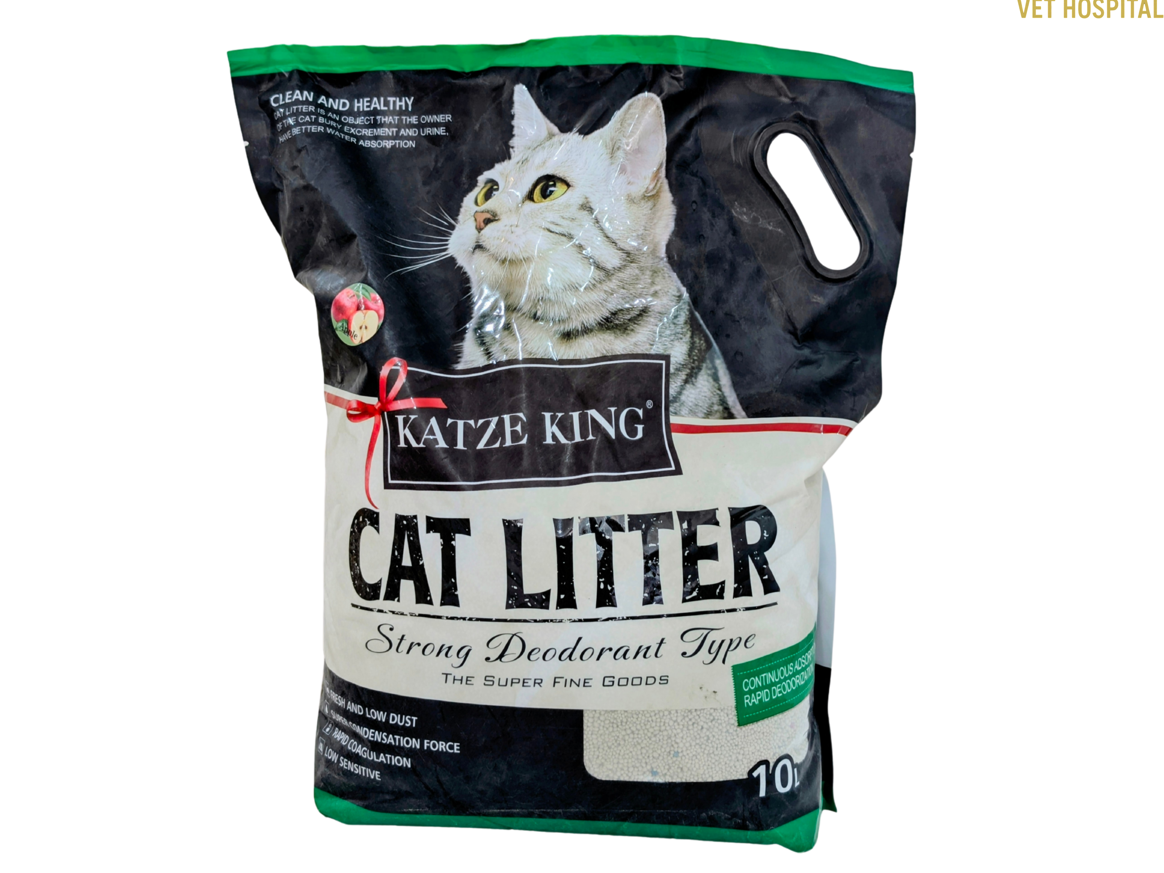 Katze King Cat Litter With Apple Scent- 10L
