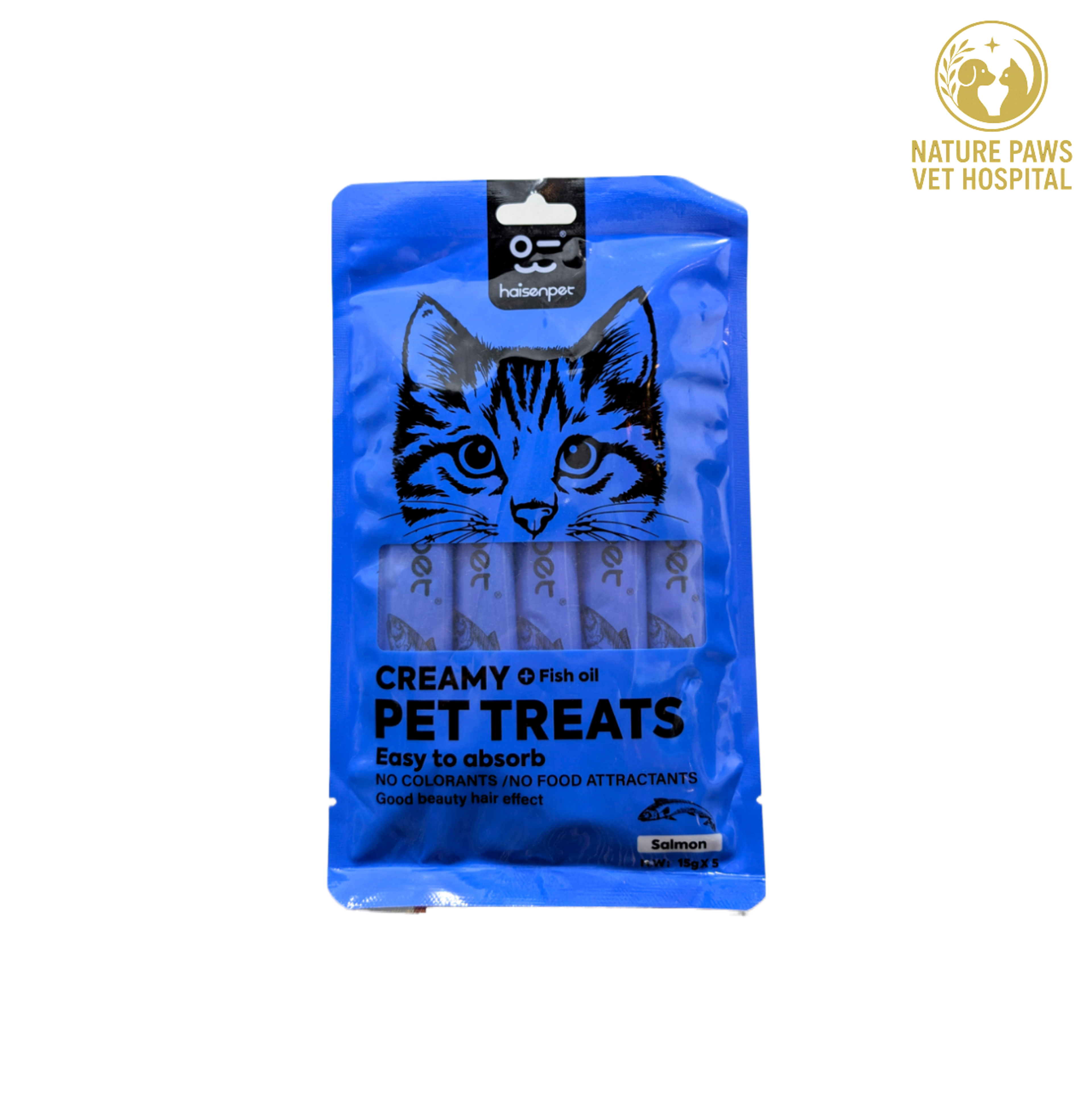 Creamy Pet Treats (Salmon) - 75g Pack - Image 1