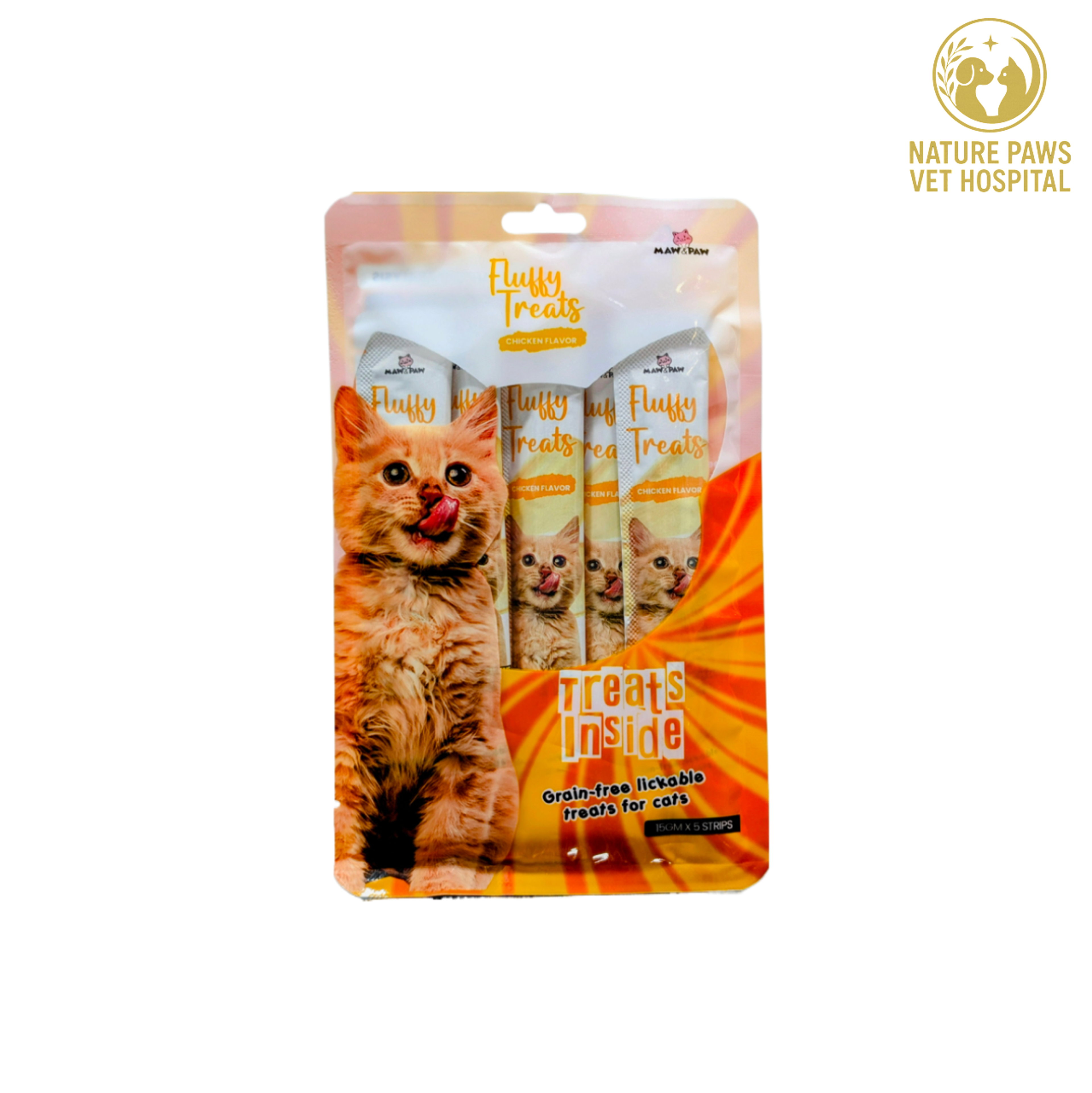 Maw & Paw Fluffy Treats ( Chicken) - 75g - Image 1