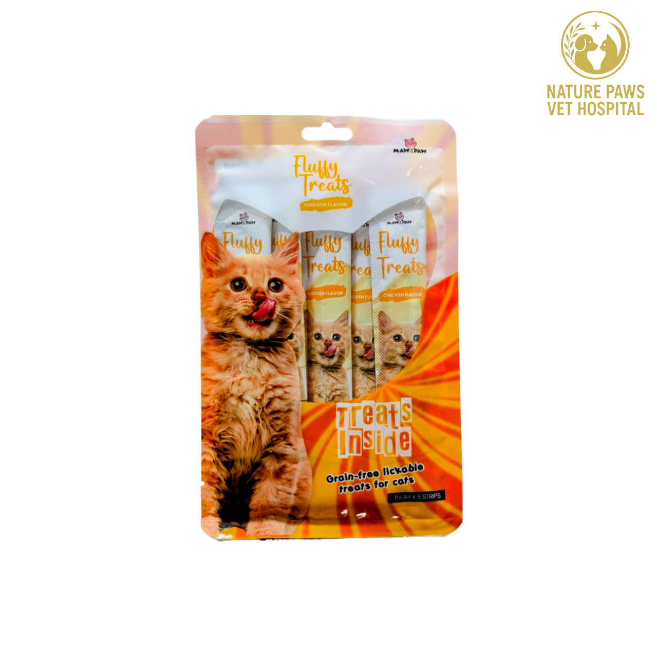 Maw & Paw Fluffy Treats ( Chicken) - 75g - Image 1