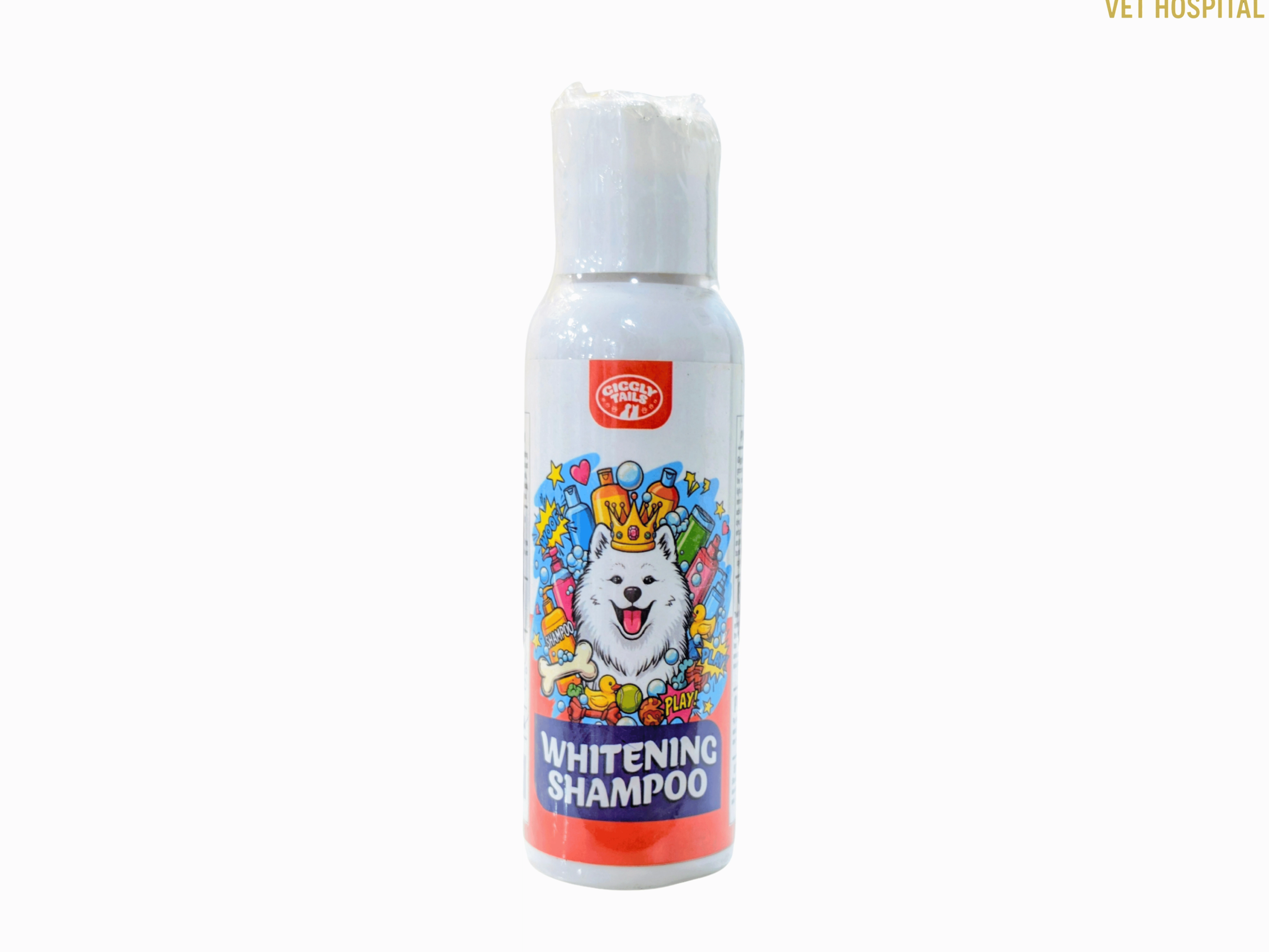 Giggly Tails Dog Whitening Shampoo - 100ml