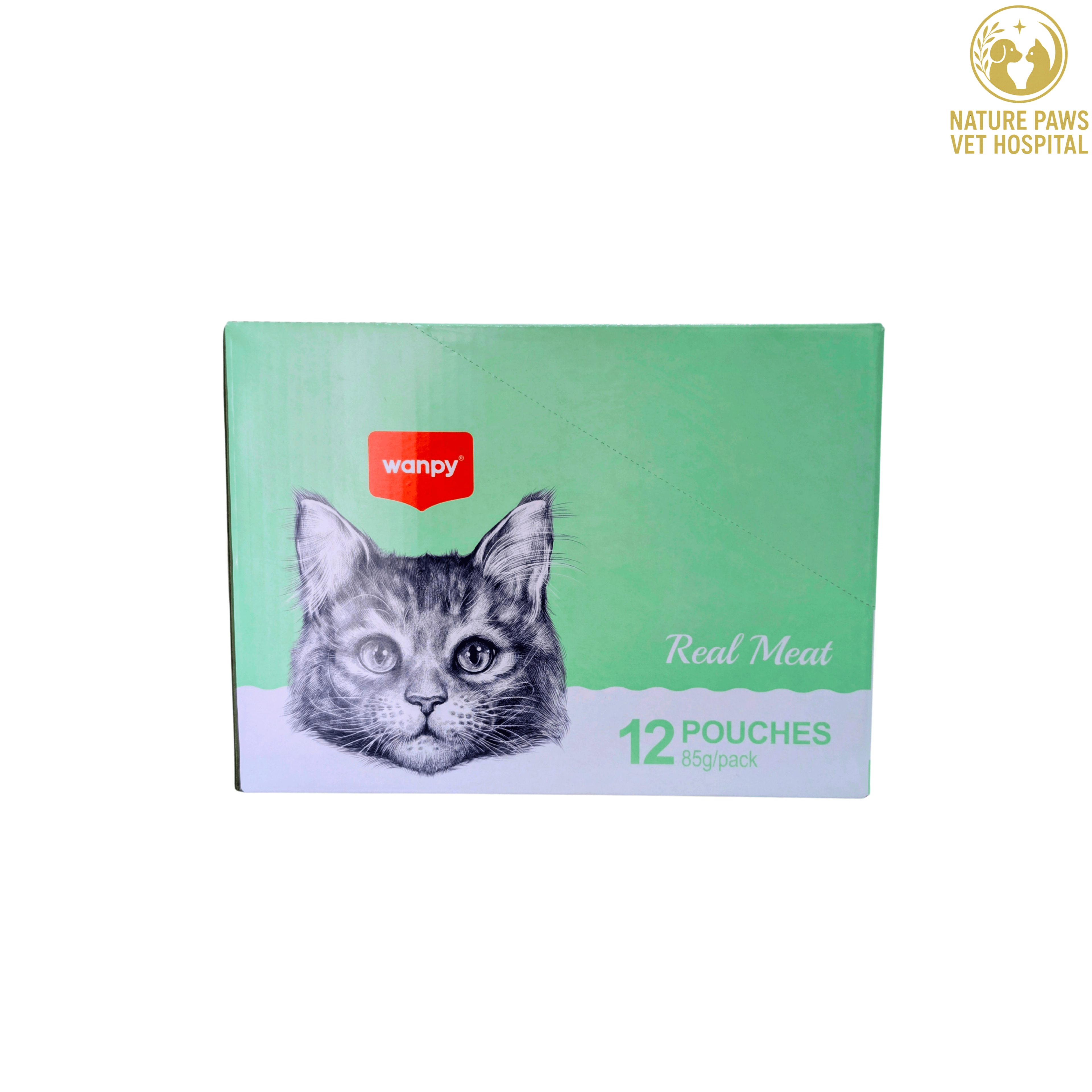 Wanpy Real Meat Chicken & Scallop - Pack Of 12 Pouches - Image 1