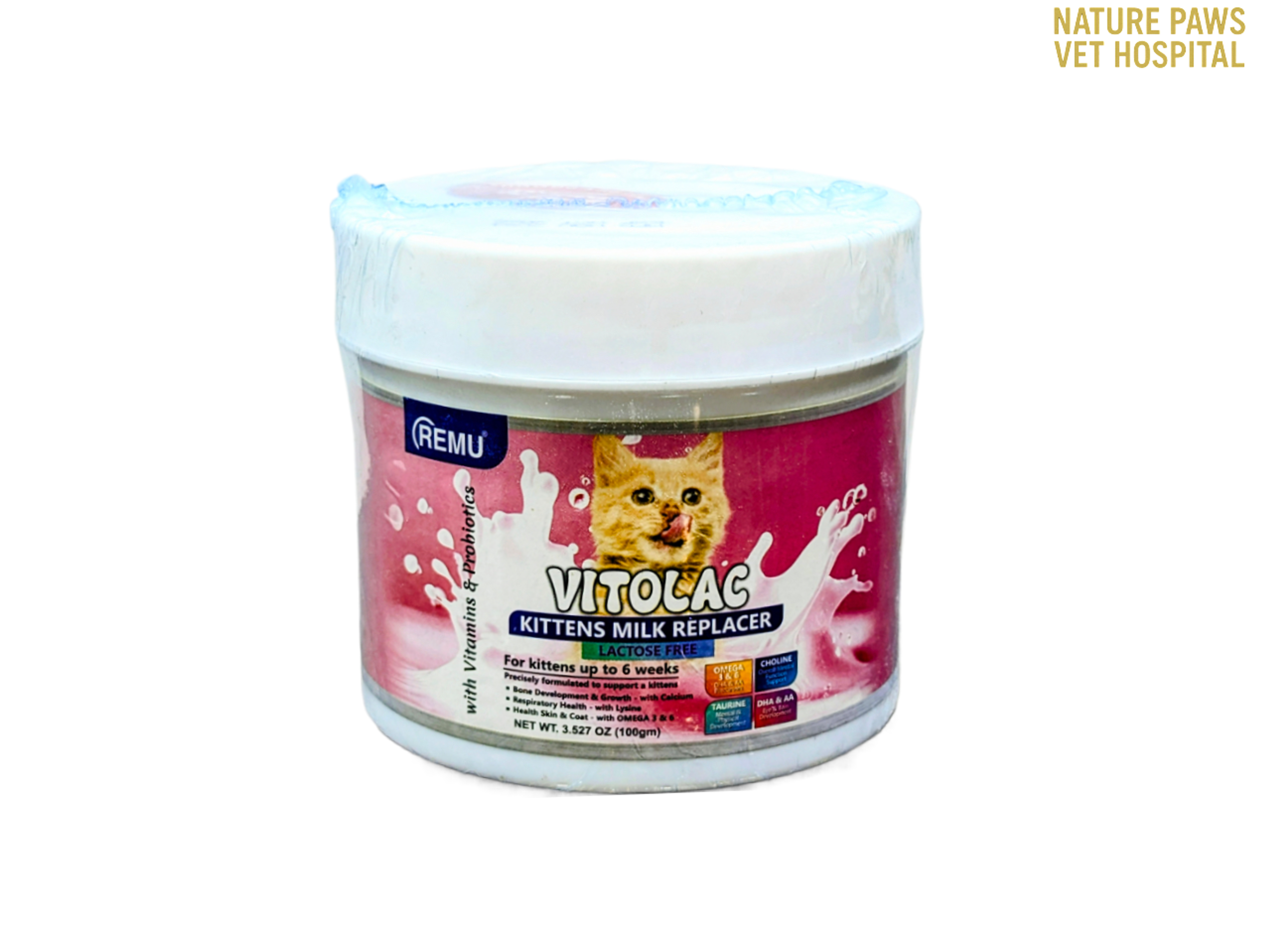 Remu Vitolac Milk Replacer For Kittens - 100g