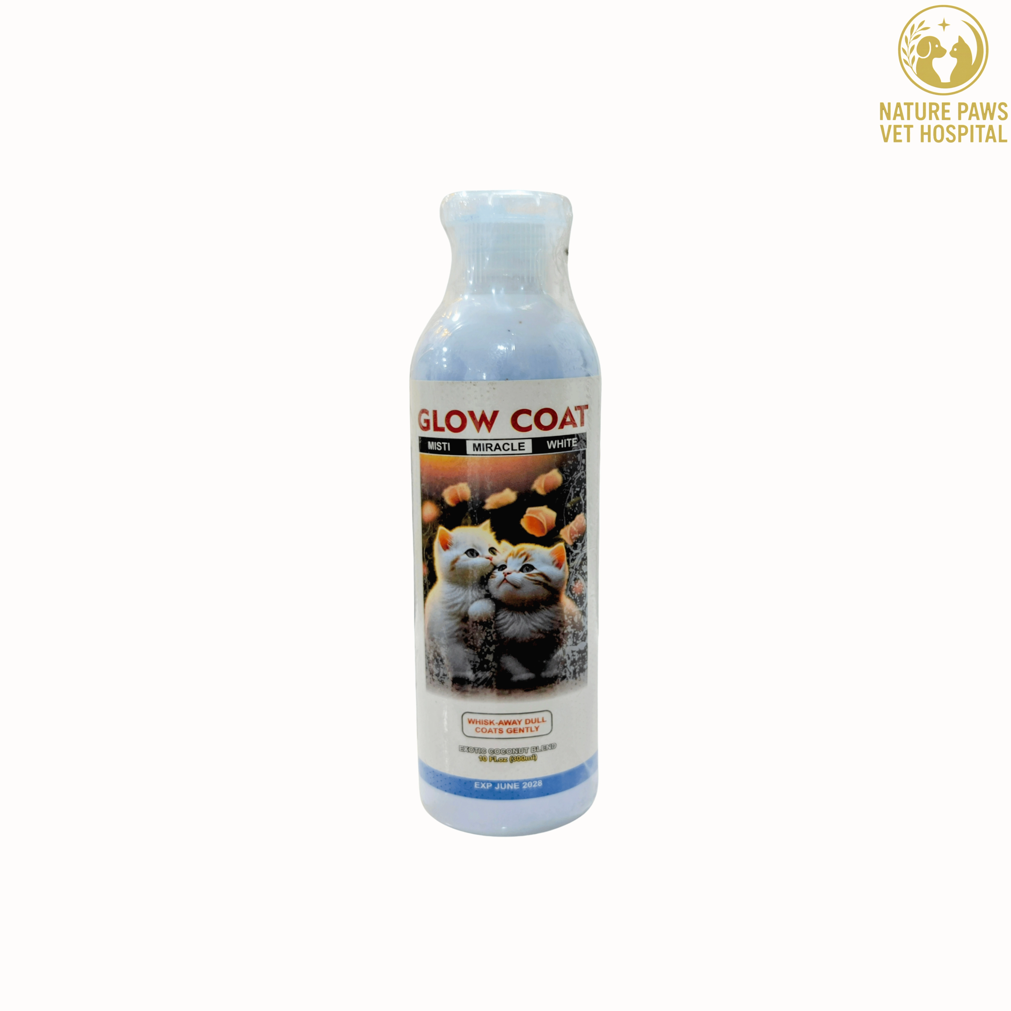 Glow Coat Cat Shampoo - 300ml - Image 1