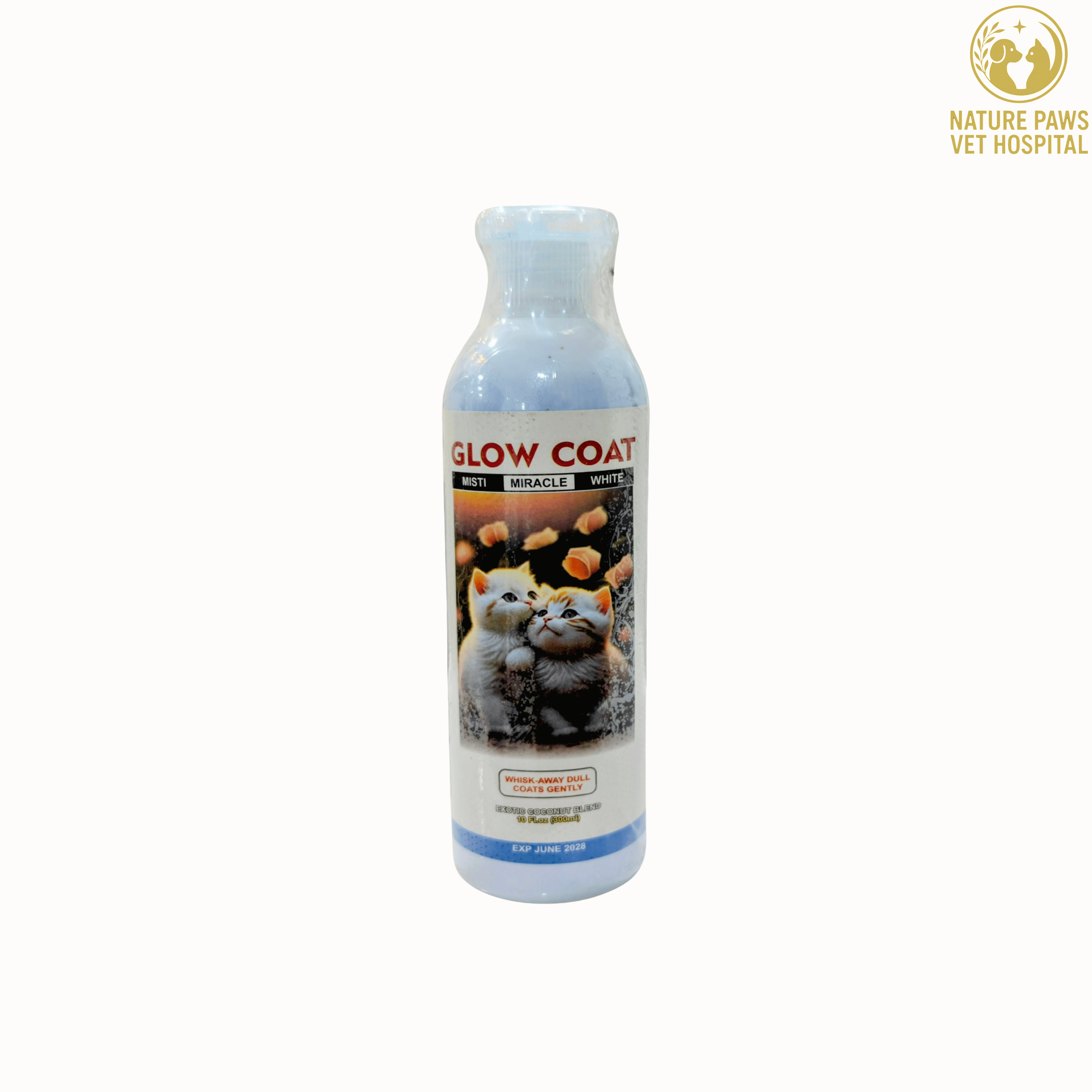 Glow Coat Cat Shampoo - 300ml - Image 1