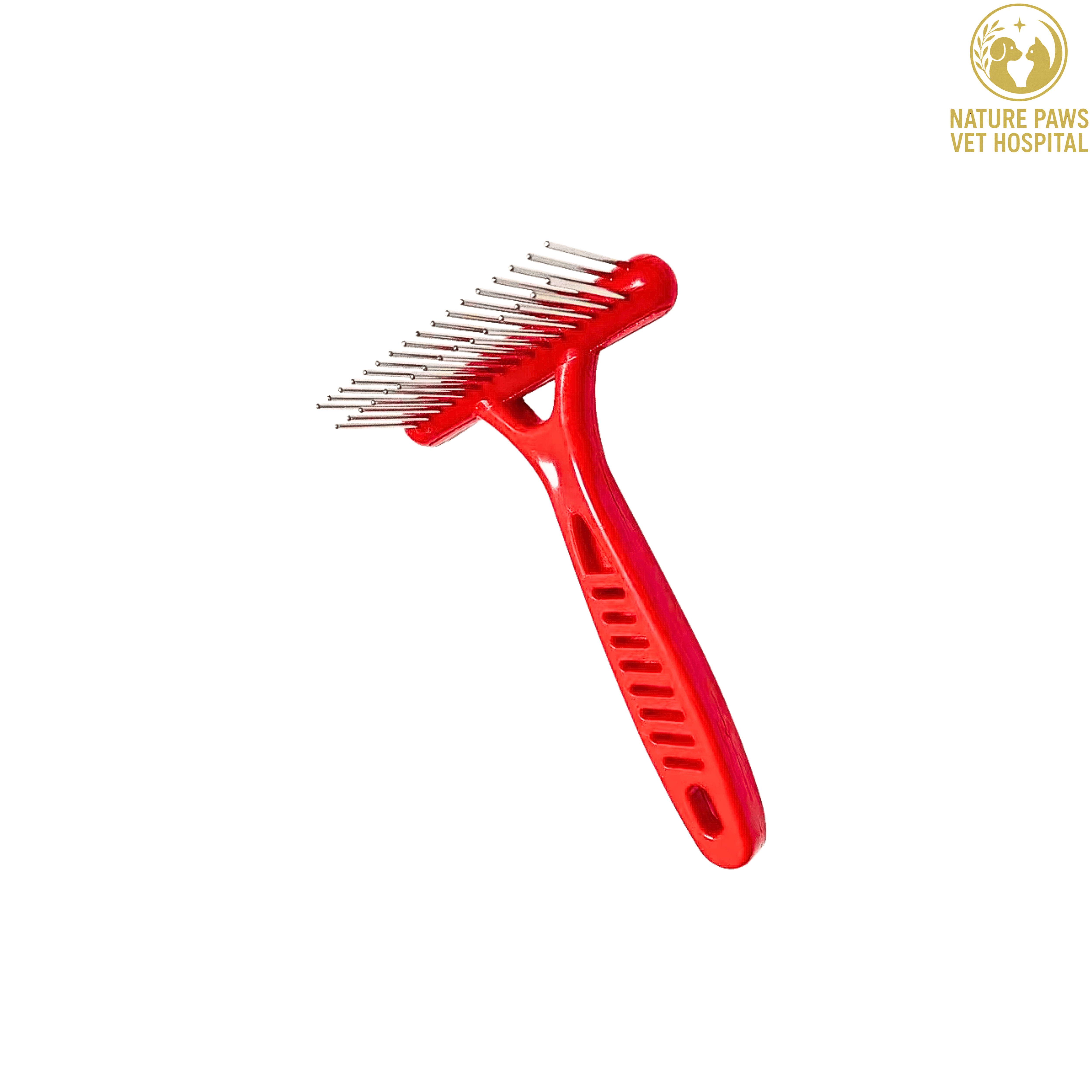 Pet Grooming Brush - Deshedding Tool For Cats & Dogs