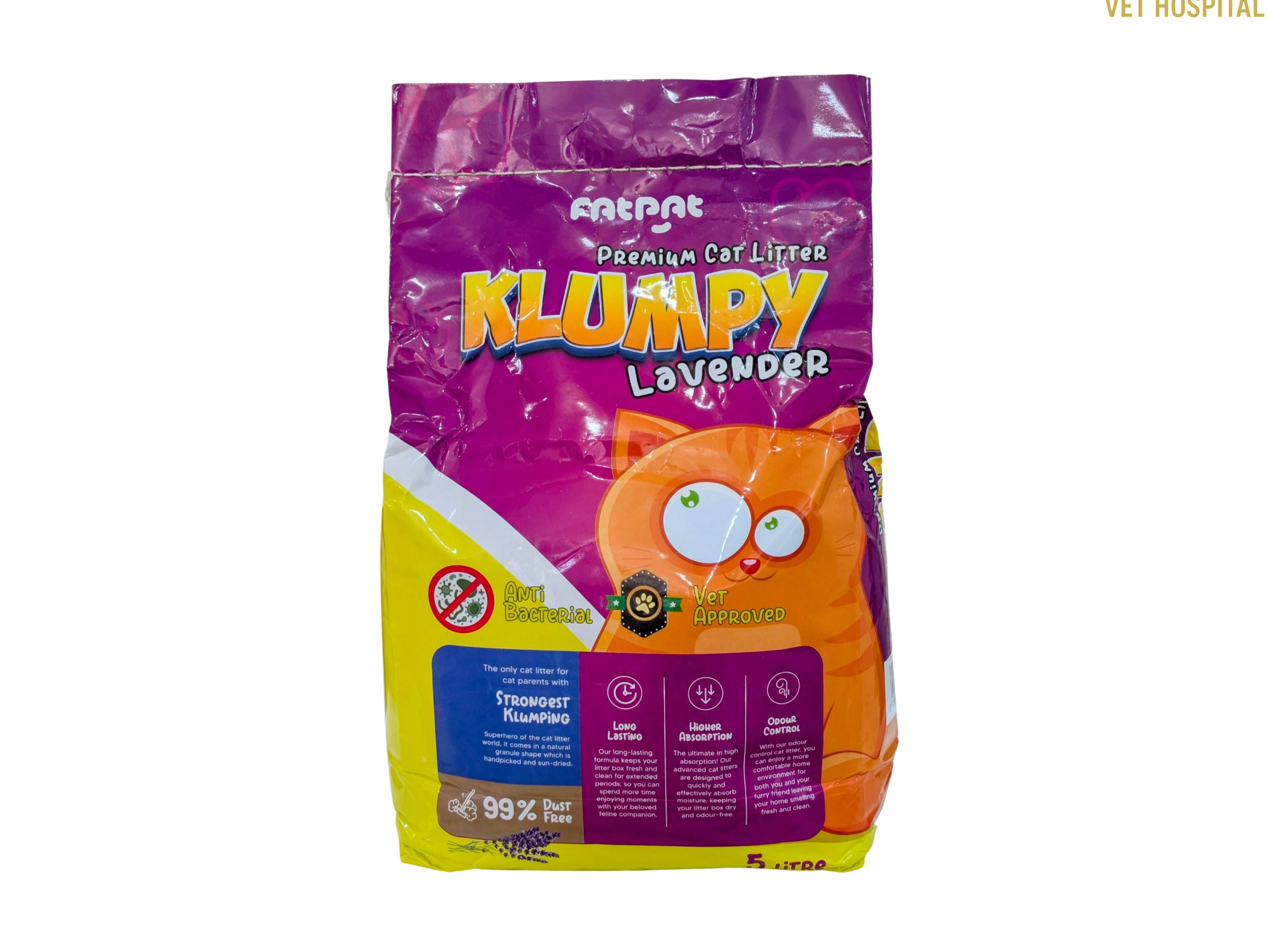 Klumpy Lavender Cat Litter - 5L